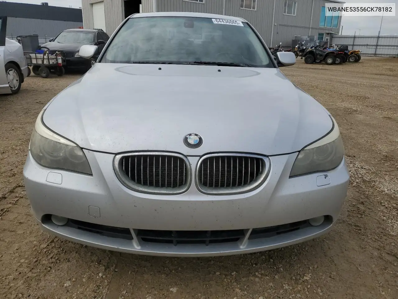 2006 BMW 525 I VIN: WBANE53556CK78182 Lot: 64436065