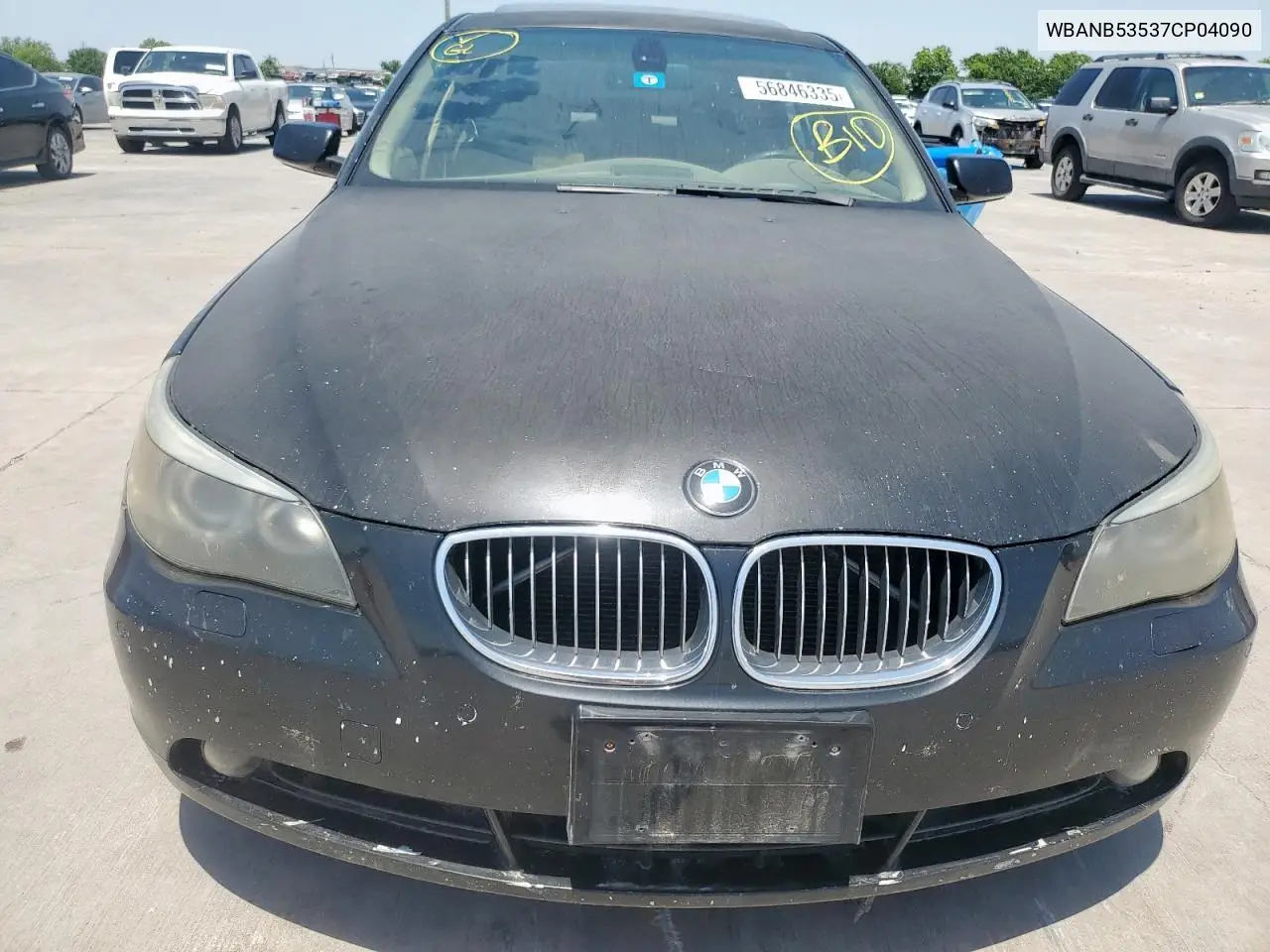 2007 BMW 550 I VIN: WBANB53537CP04090 Lot: 56846335