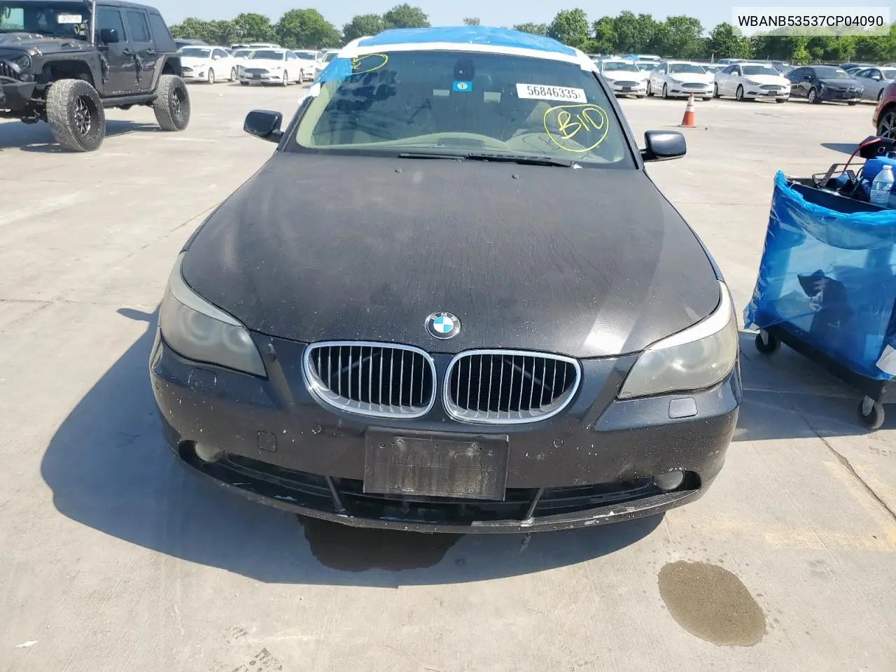 2007 BMW 550 I VIN: WBANB53537CP04090 Lot: 56846335