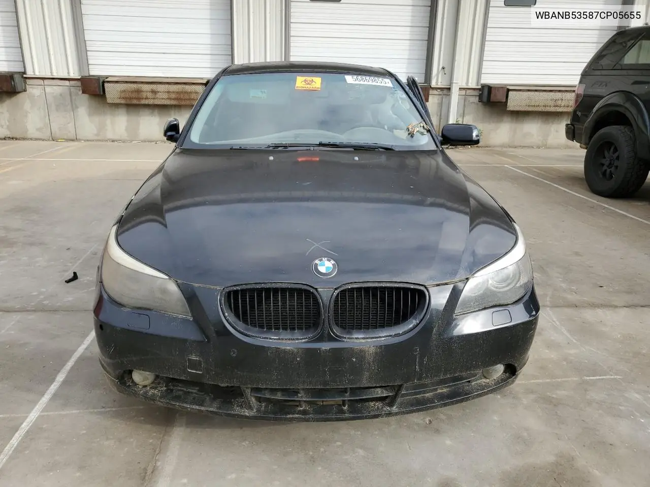 2007 BMW 550 I VIN: WBANB53587CP05655 Lot: 56869855