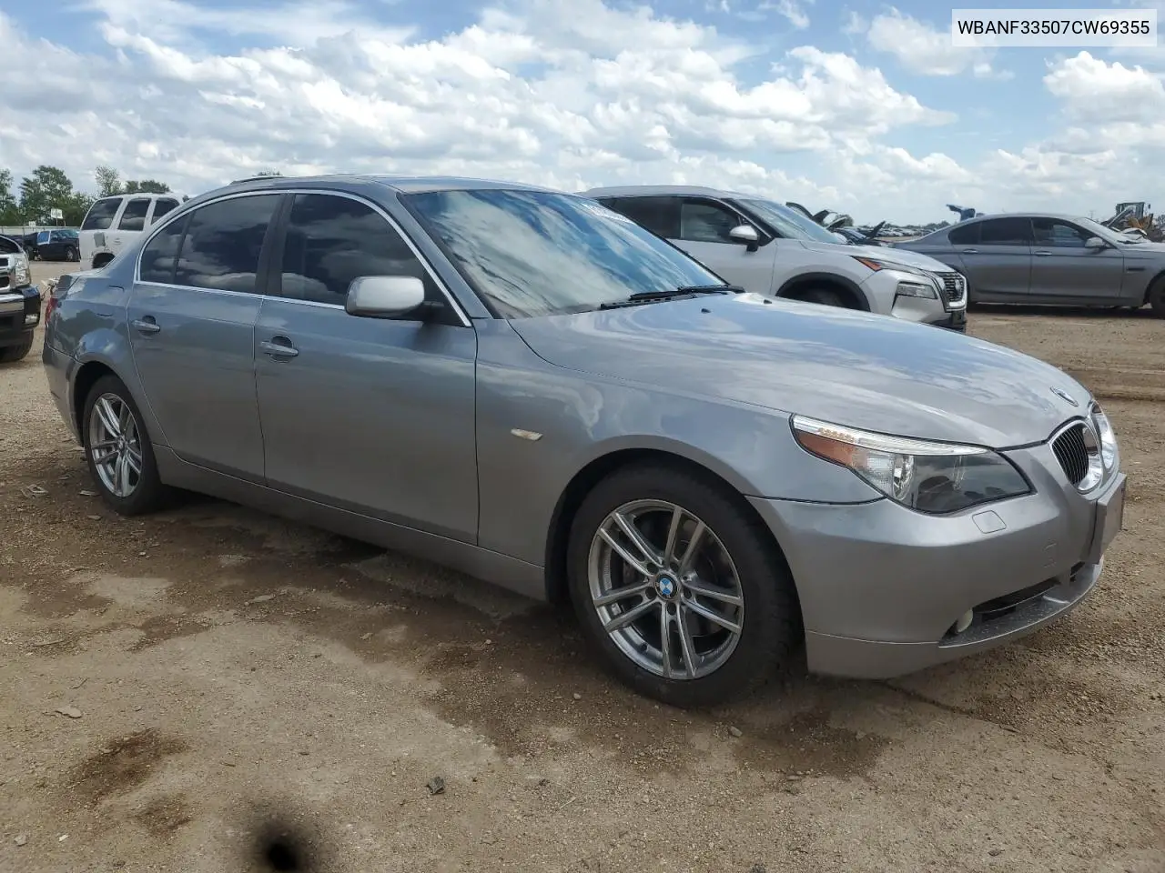 2007 BMW 525 Xi VIN: WBANF33507CW69355 Lot: 61480095