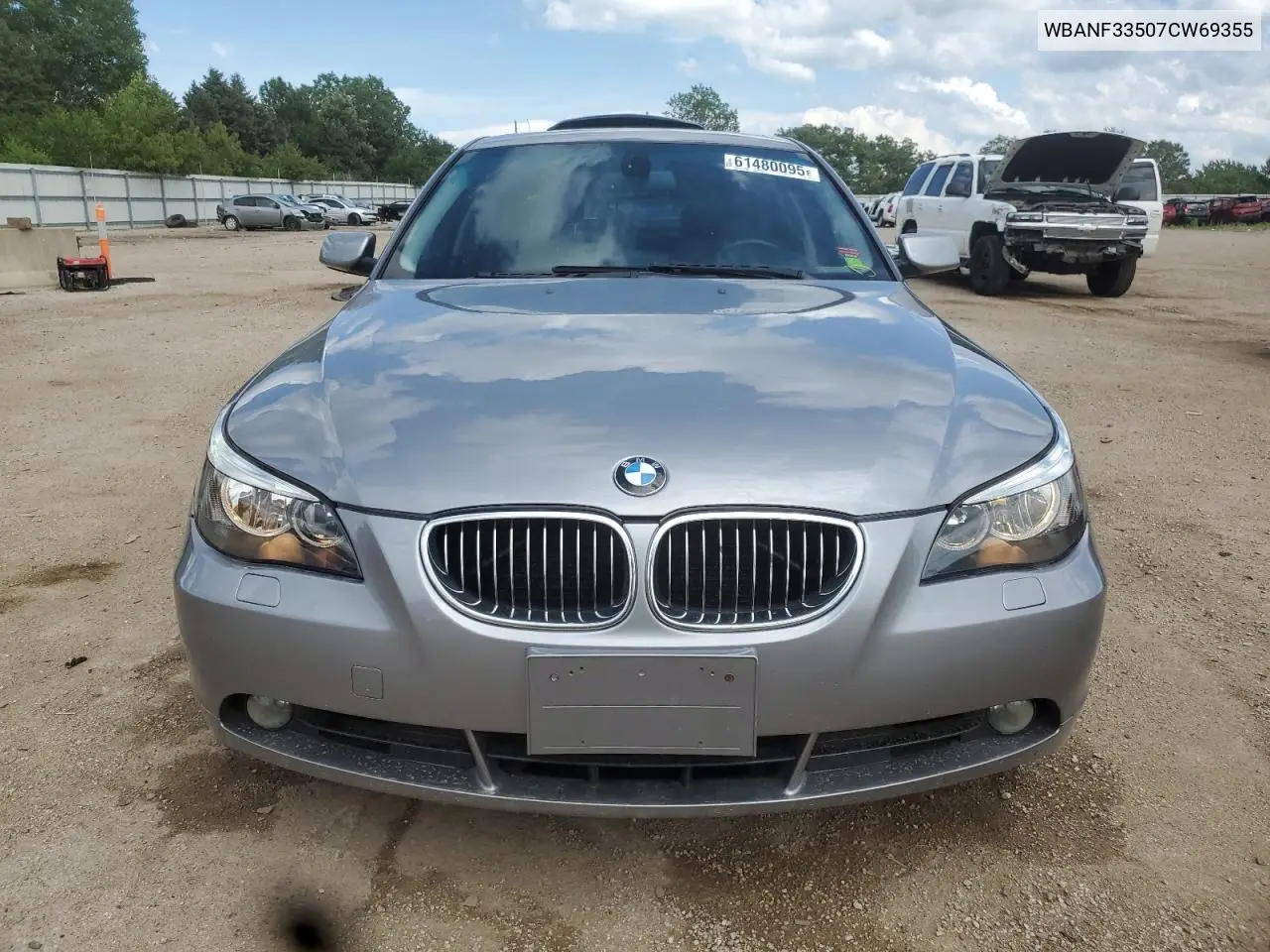 2007 BMW 525 Xi VIN: WBANF33507CW69355 Lot: 61480095
