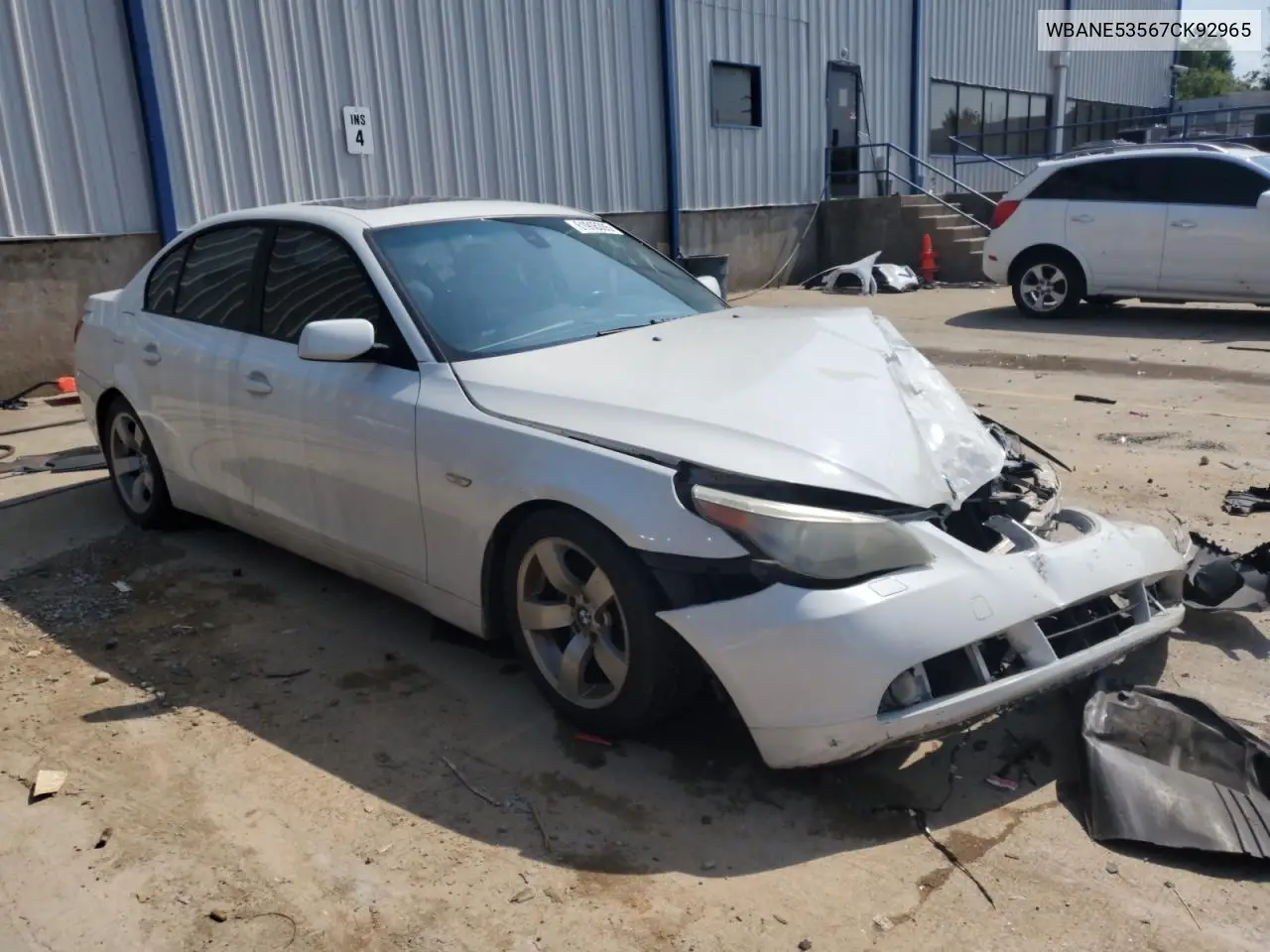 2007 BMW 525 I VIN: WBANE53567CK92965 Lot: 61916305