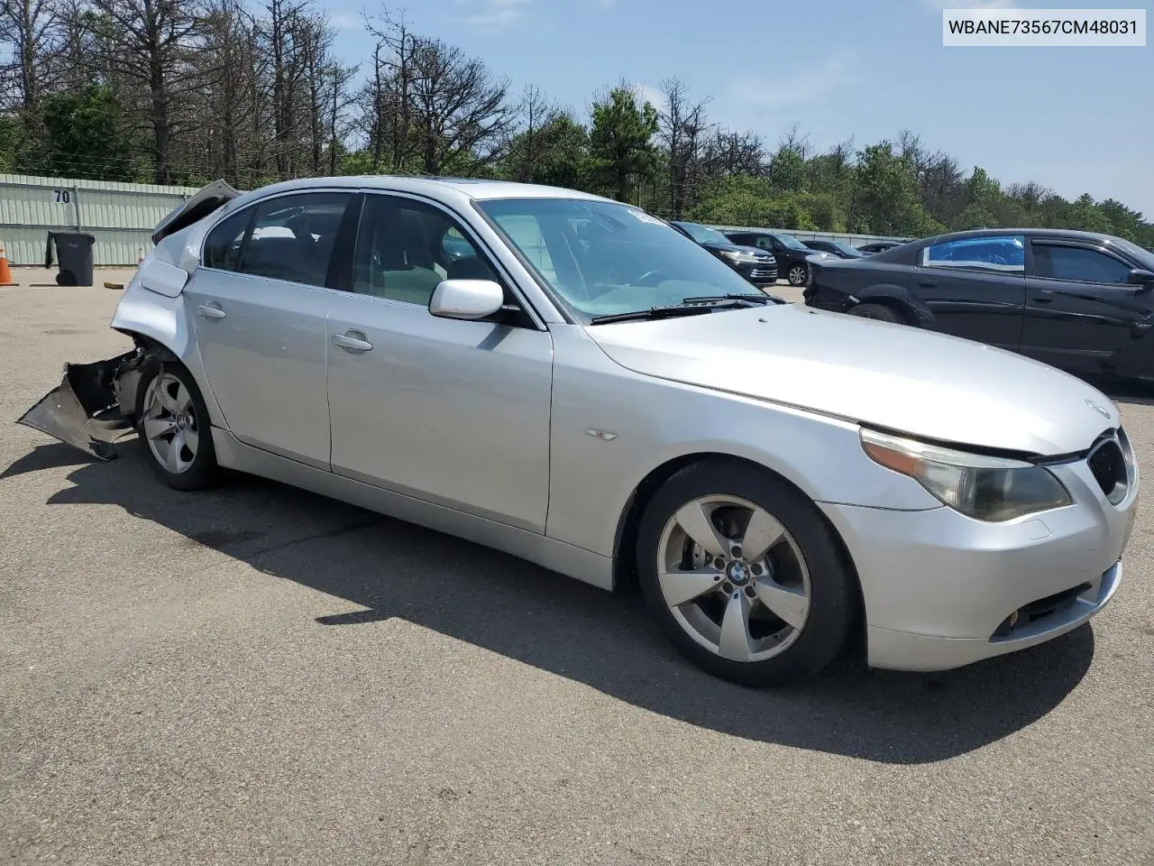 2007 BMW 530 I VIN: WBANE73567CM48031 Lot: 64829965
