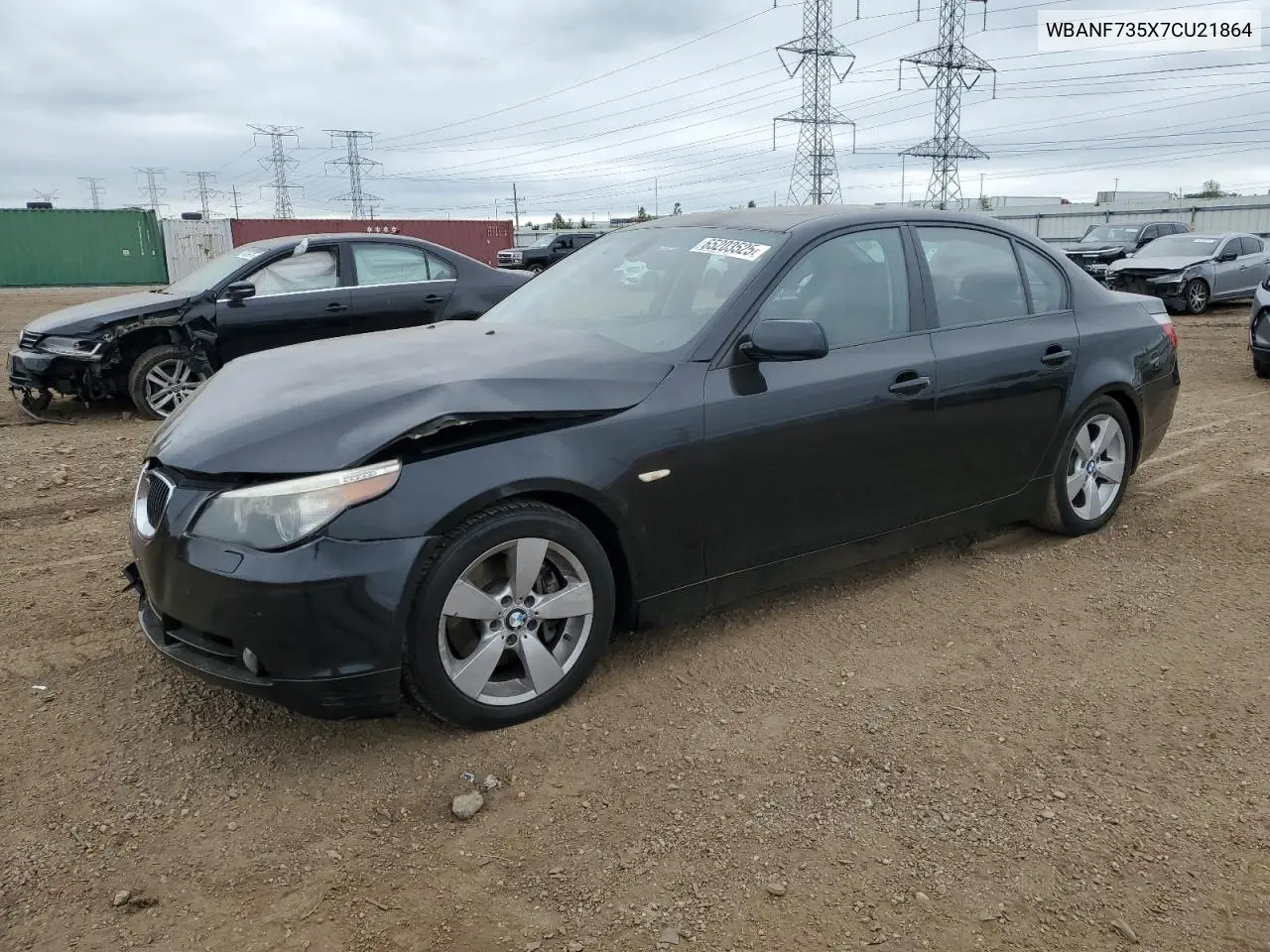 2007 BMW 530 Xi VIN: WBANF735X7CU21864 Lot: 65203525