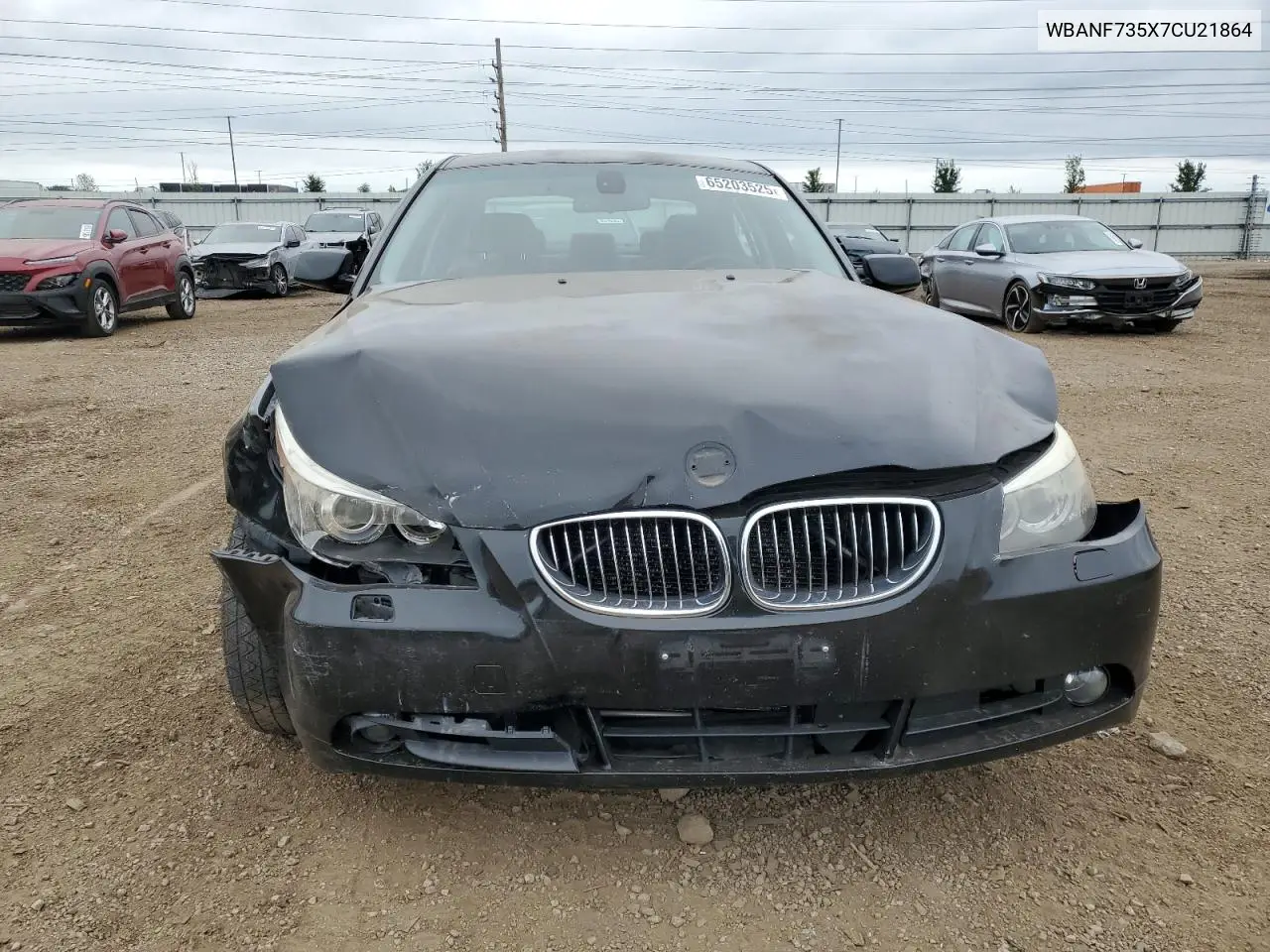2007 BMW 530 Xi VIN: WBANF735X7CU21864 Lot: 65203525