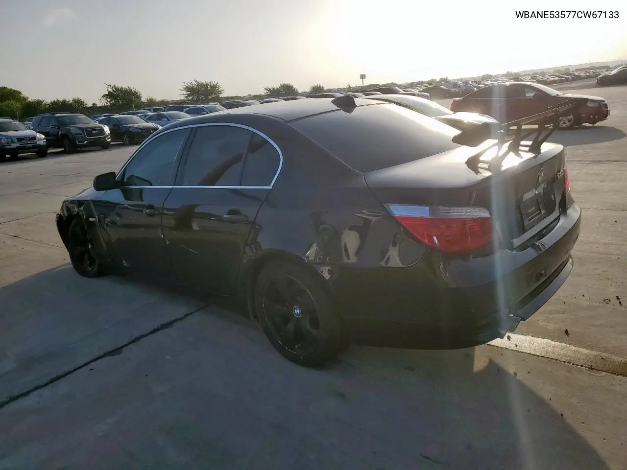 2007 BMW 525 I VIN: WBANE53577CW67133 Lot: 65237115