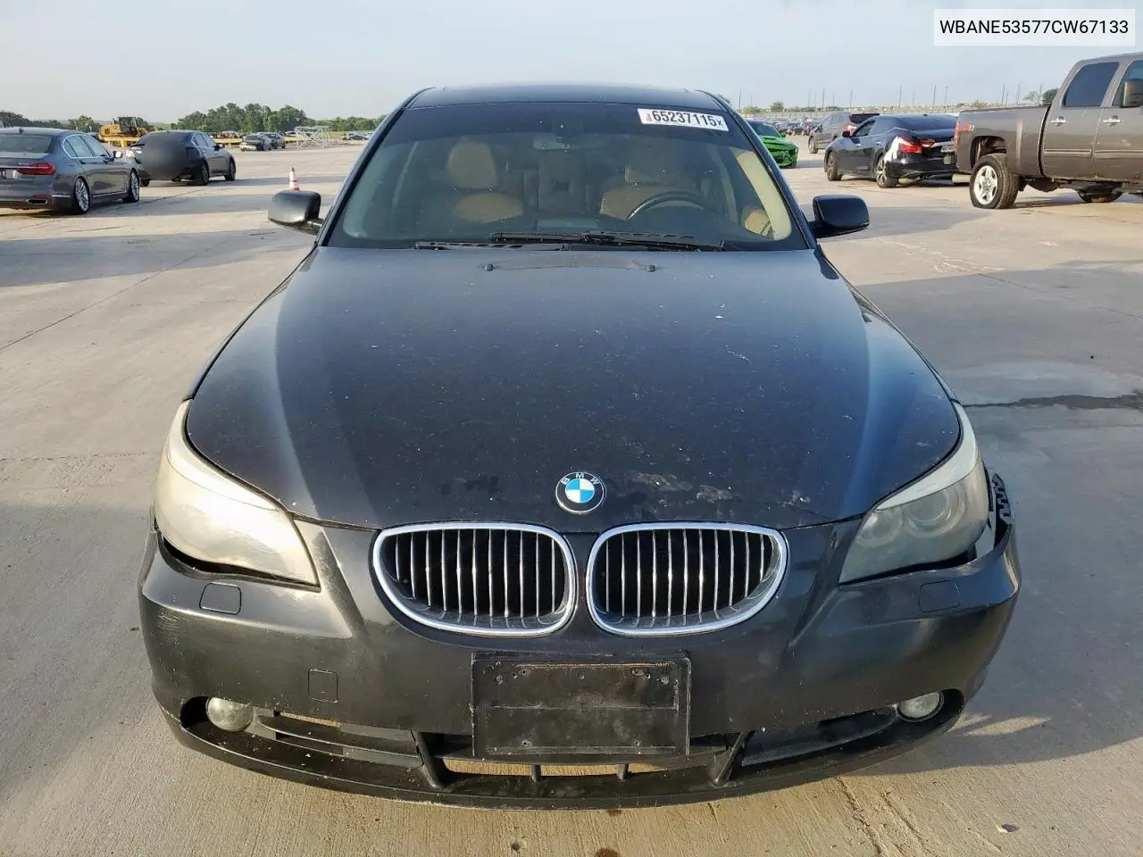 2007 BMW 525 I VIN: WBANE53577CW67133 Lot: 65237115