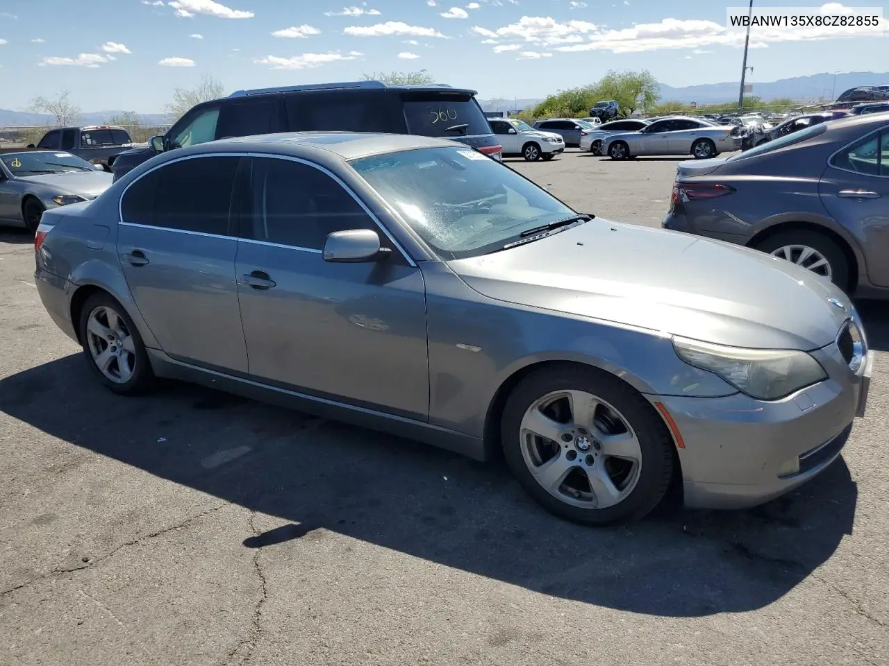 2008 BMW 535 I VIN: WBANW135X8CZ82855 Lot: 55795745