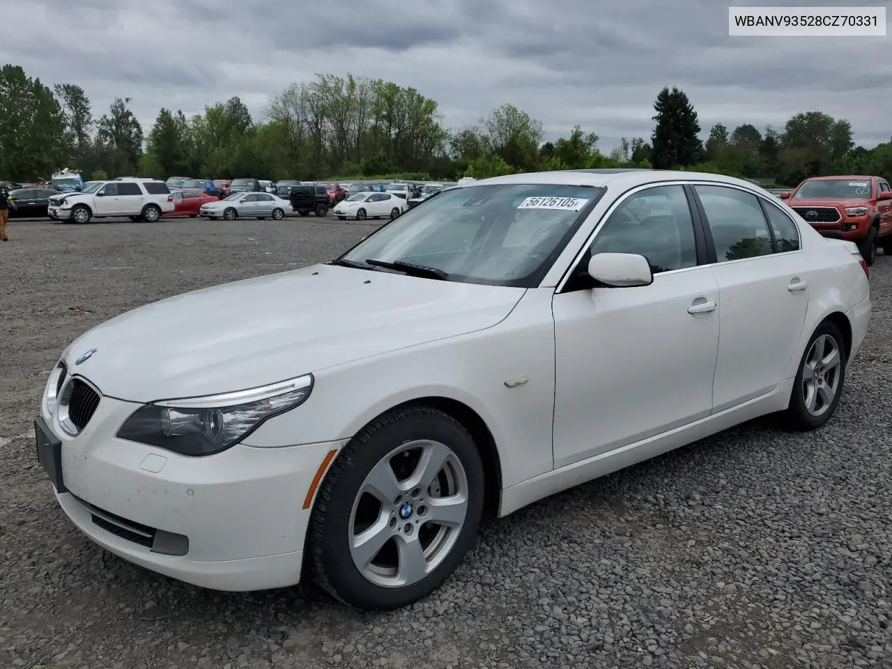 2008 BMW 535 Xi VIN: WBANV93528CZ70331 Lot: 56126105