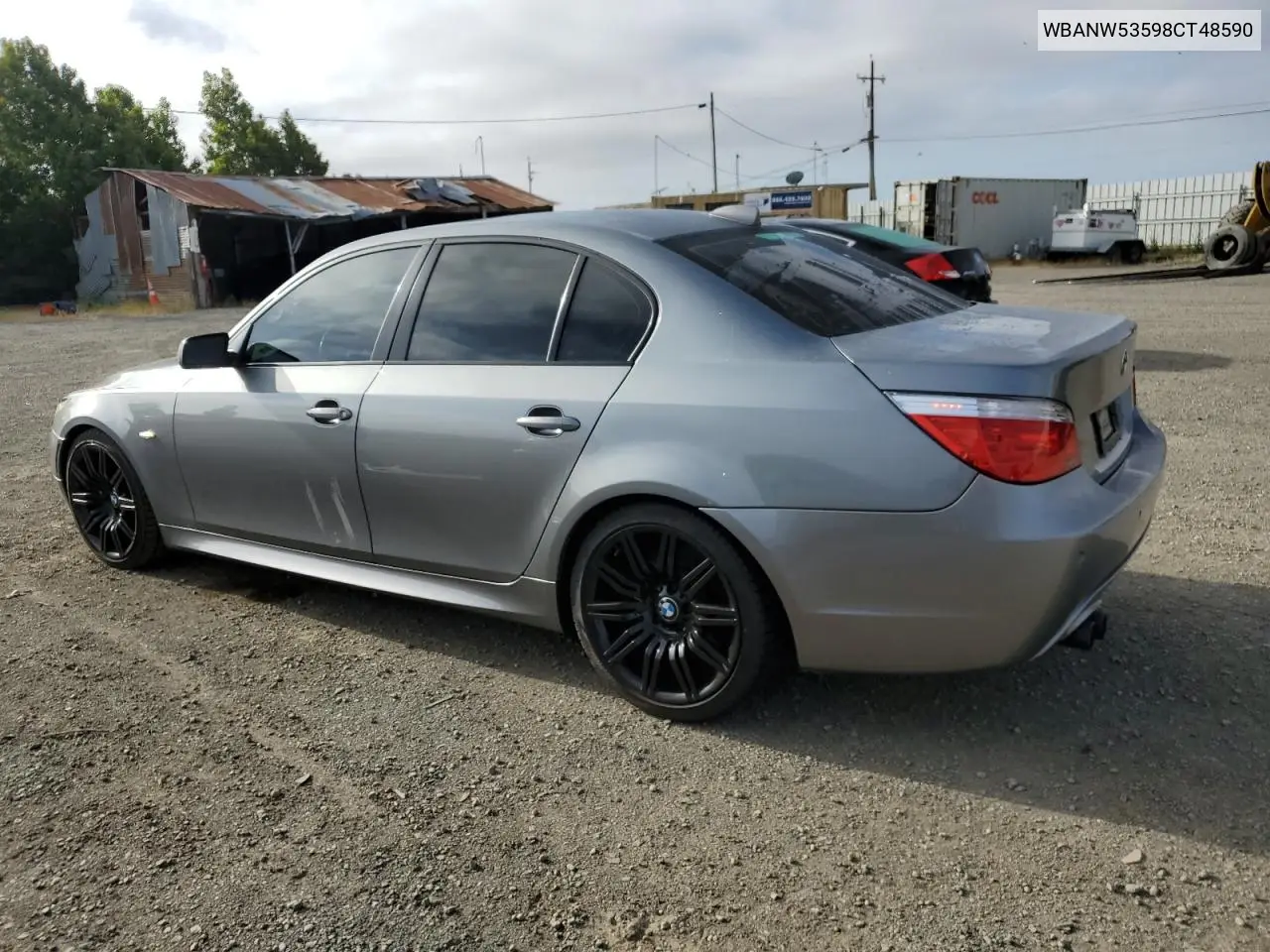 2008 BMW 550 I VIN: WBANW53598CT48590 Lot: 56258785