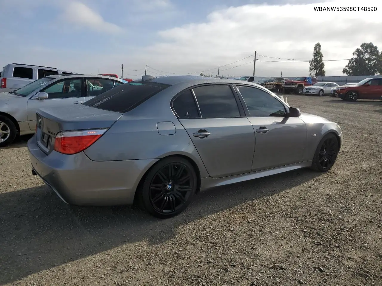 2008 BMW 550 I VIN: WBANW53598CT48590 Lot: 56258785