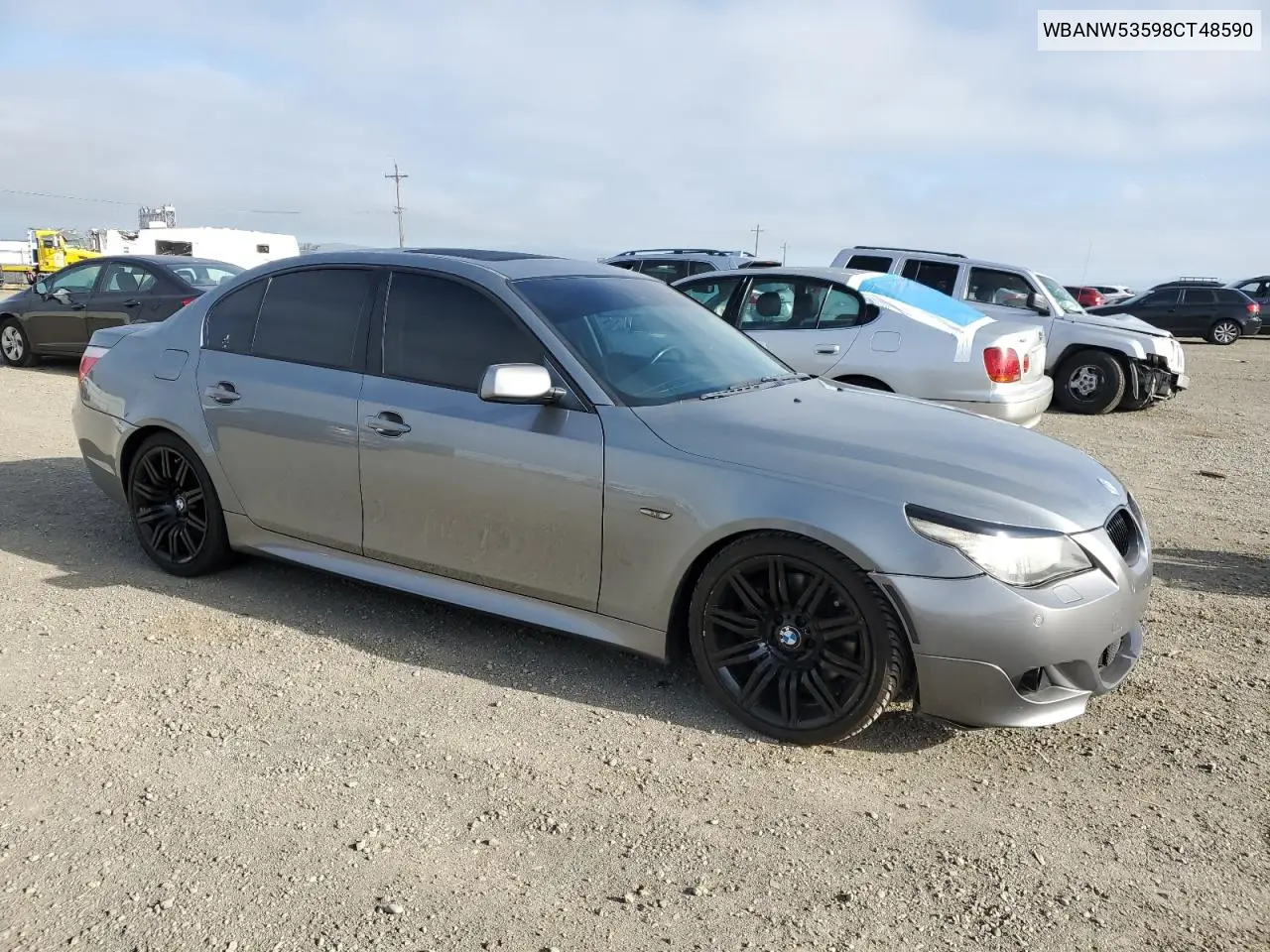 2008 BMW 550 I VIN: WBANW53598CT48590 Lot: 56258785