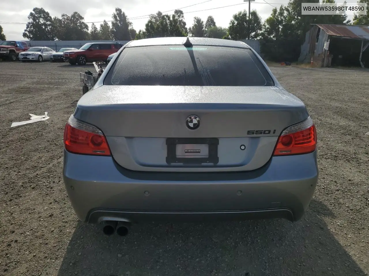 2008 BMW 550 I VIN: WBANW53598CT48590 Lot: 56258785