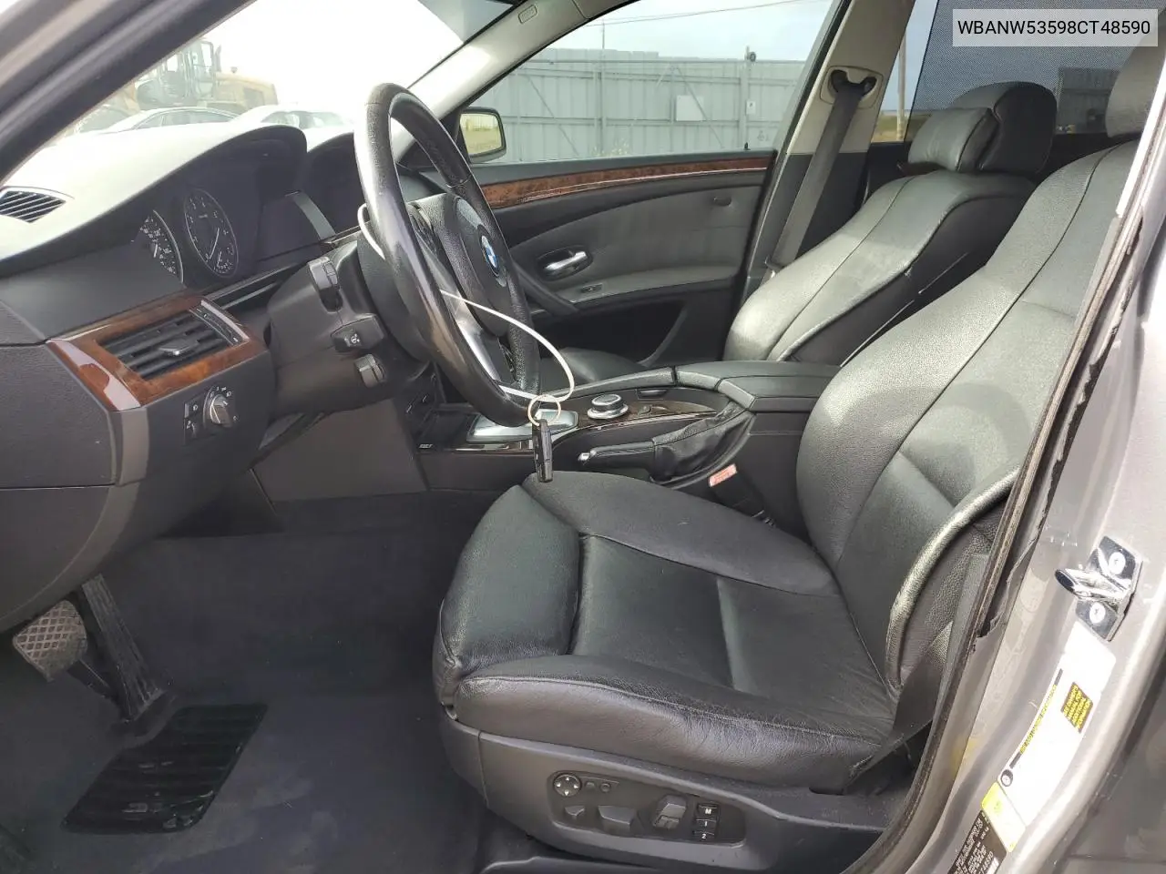 2008 BMW 550 I VIN: WBANW53598CT48590 Lot: 56258785