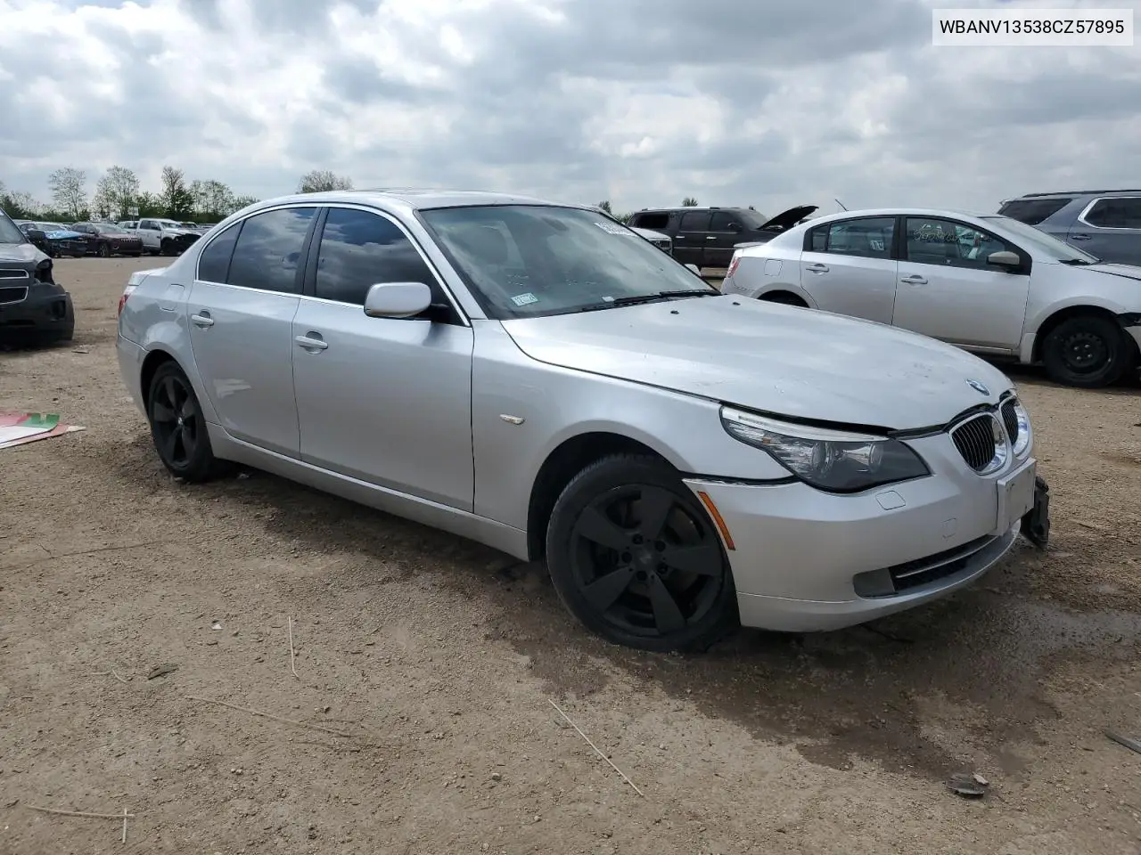 2008 BMW 528 Xi VIN: WBANV13538CZ57895 Lot: 56303405
