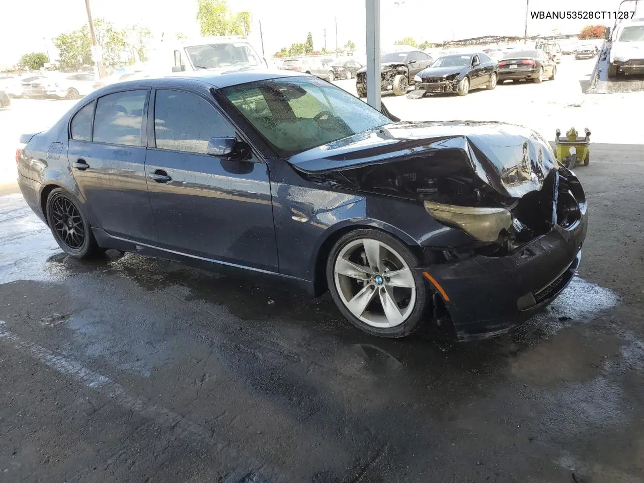 2008 BMW 528 I VIN: WBANU53528CT11287 Lot: 56579275