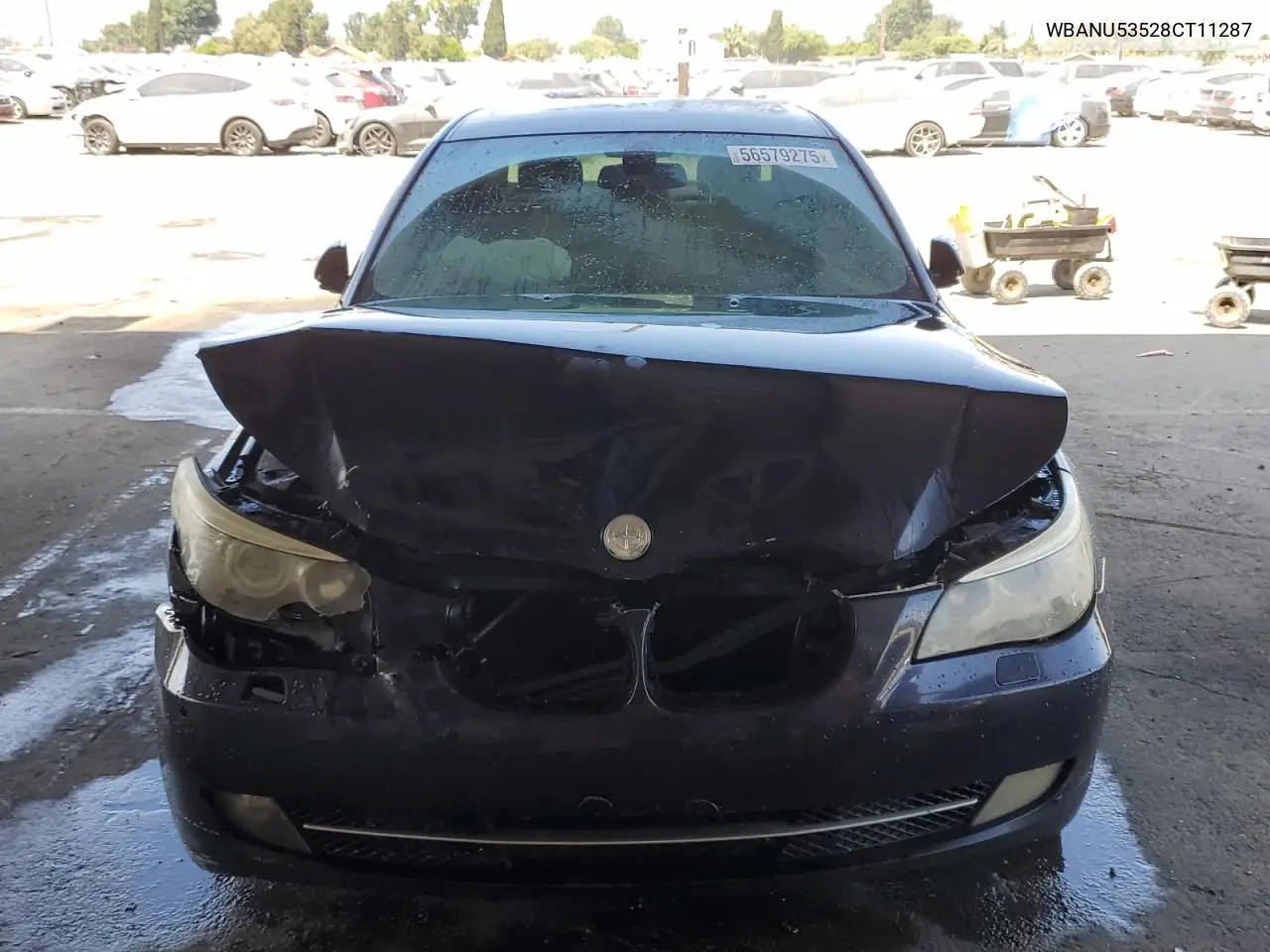 2008 BMW 528 I VIN: WBANU53528CT11287 Lot: 56579275