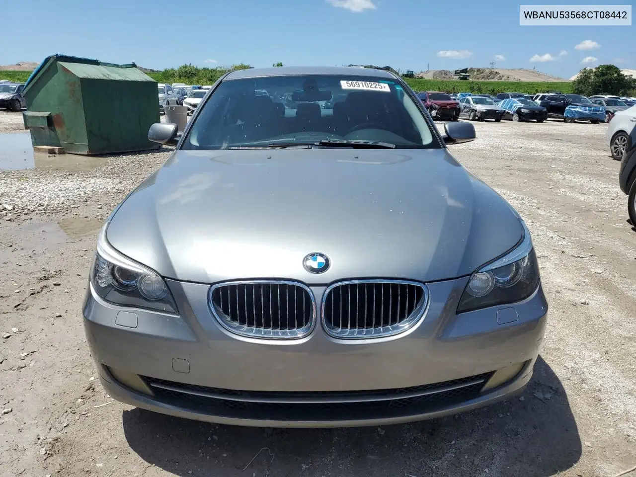 2008 BMW 528 I VIN: WBANU53568CT08442 Lot: 56910225