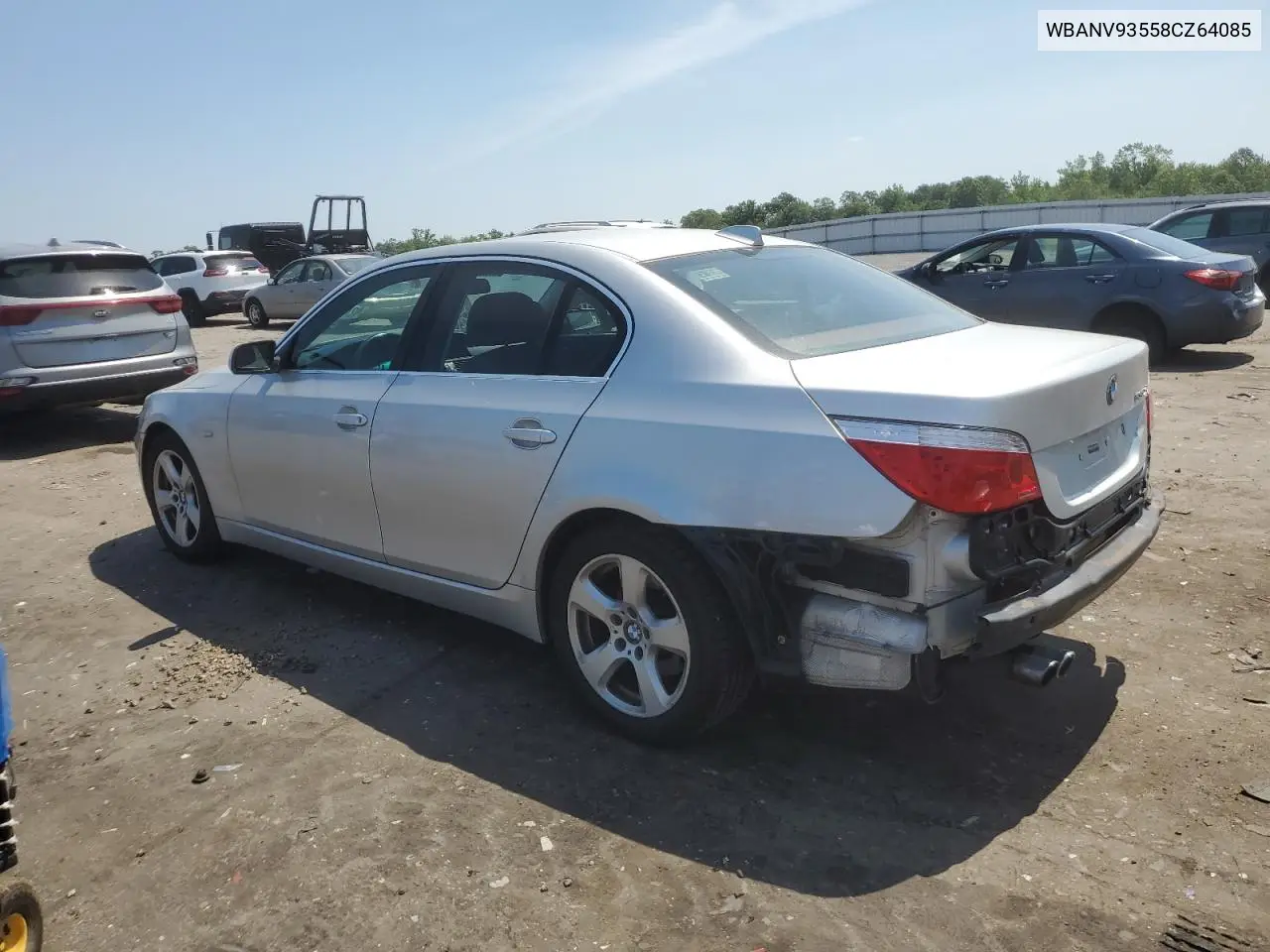 2008 BMW 535 Xi VIN: WBANV93558CZ64085 Lot: 62058145