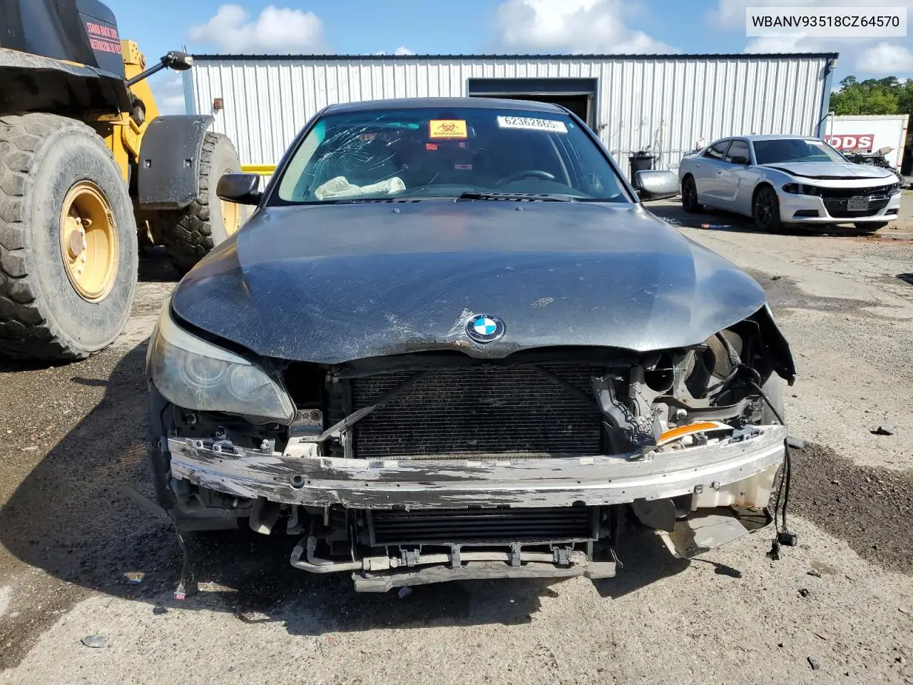 2008 BMW 535 Xi VIN: WBANV93518CZ64570 Lot: 62362865