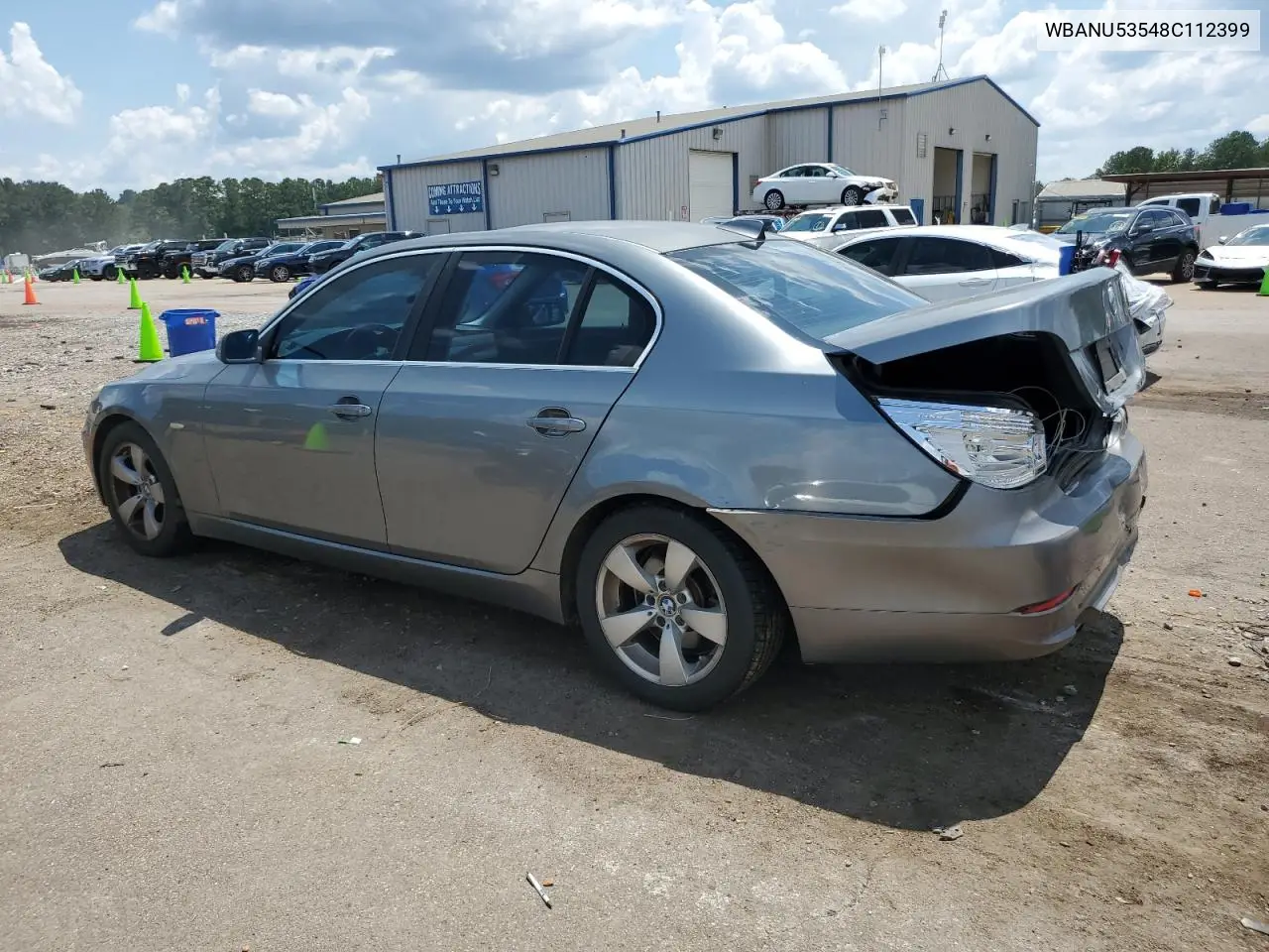 2008 BMW 528 I VIN: WBANU53548C112399 Lot: 62364755