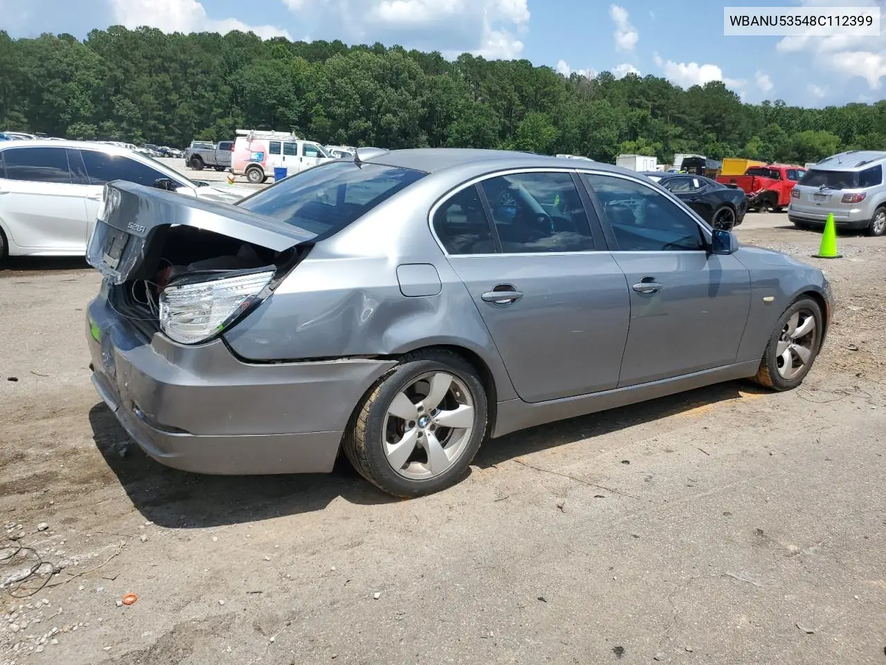 2008 BMW 528 I VIN: WBANU53548C112399 Lot: 62364755