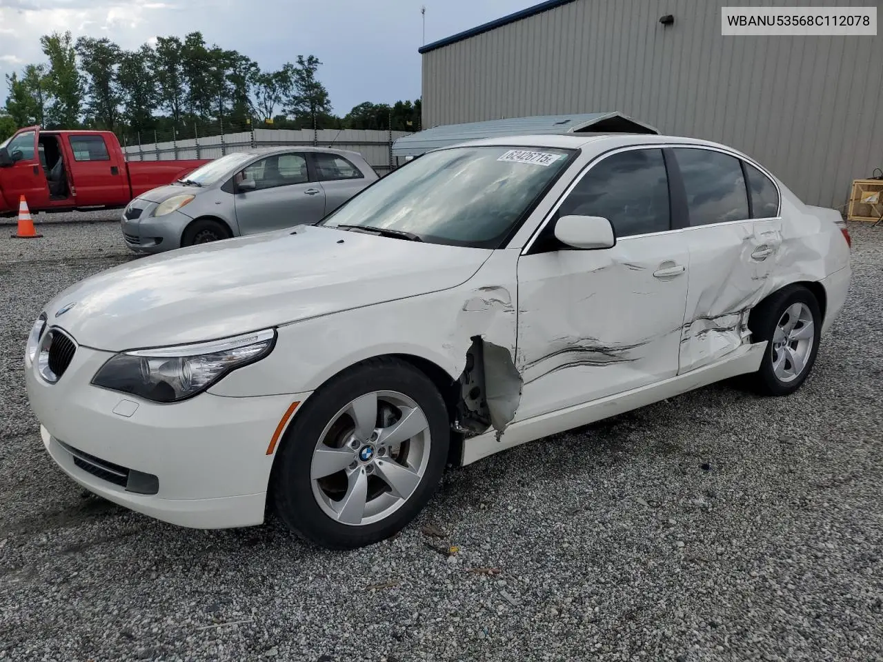 2008 BMW 528 I VIN: WBANU53568C112078 Lot: 62426715