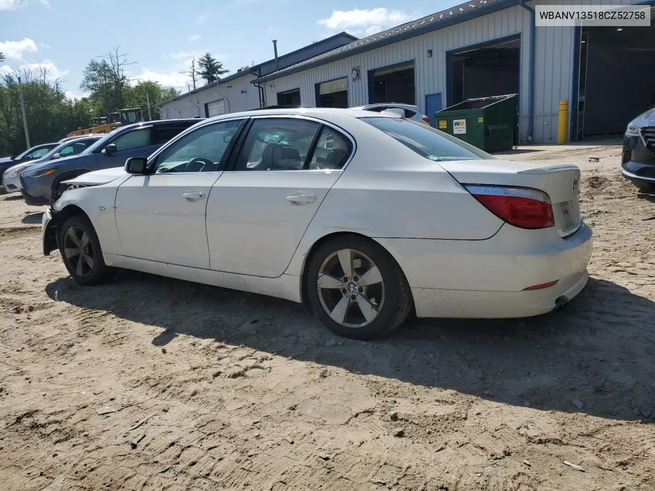 2008 BMW 528 Xi VIN: WBANV13518CZ52758 Lot: 62746085