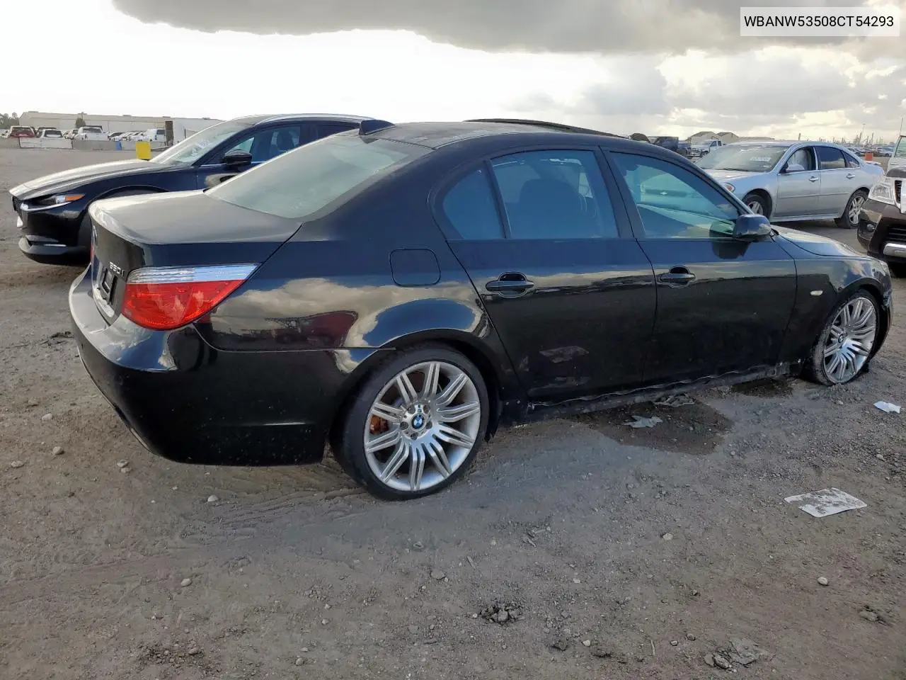 2008 BMW 550 I VIN: WBANW53508CT54293 Lot: 62854245