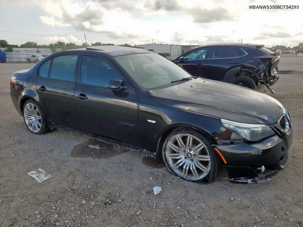 2008 BMW 550 I VIN: WBANW53508CT54293 Lot: 62854245