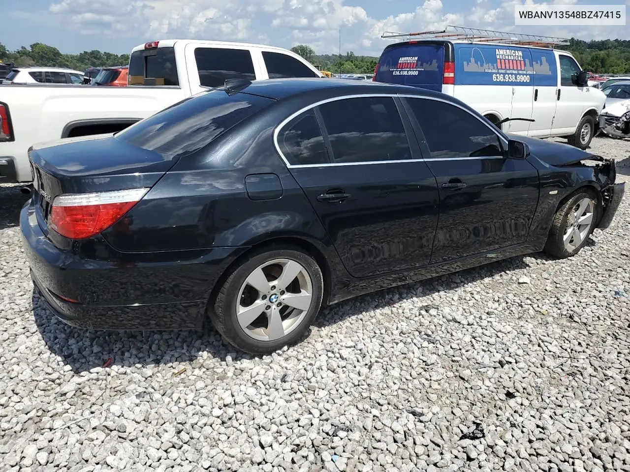 2008 BMW 528 Xi VIN: WBANV13548BZ47415 Lot: 62933755