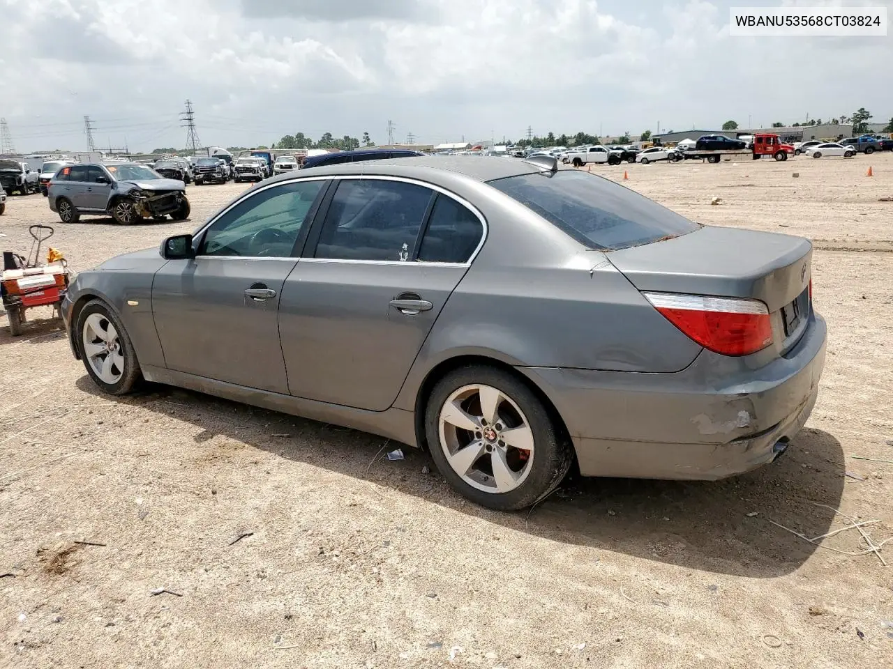 2008 BMW 528 I VIN: WBANU53568CT03824 Lot: 62948355