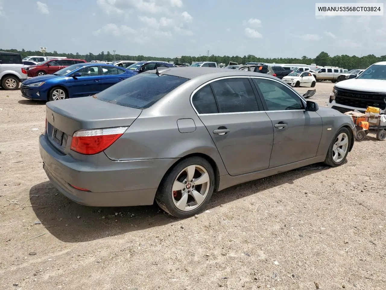 2008 BMW 528 I VIN: WBANU53568CT03824 Lot: 62948355