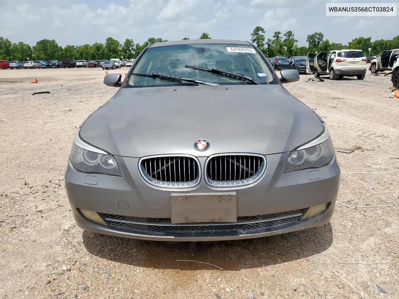 2008 BMW 528 I VIN: WBANU53568CT03824 Lot: 62948355