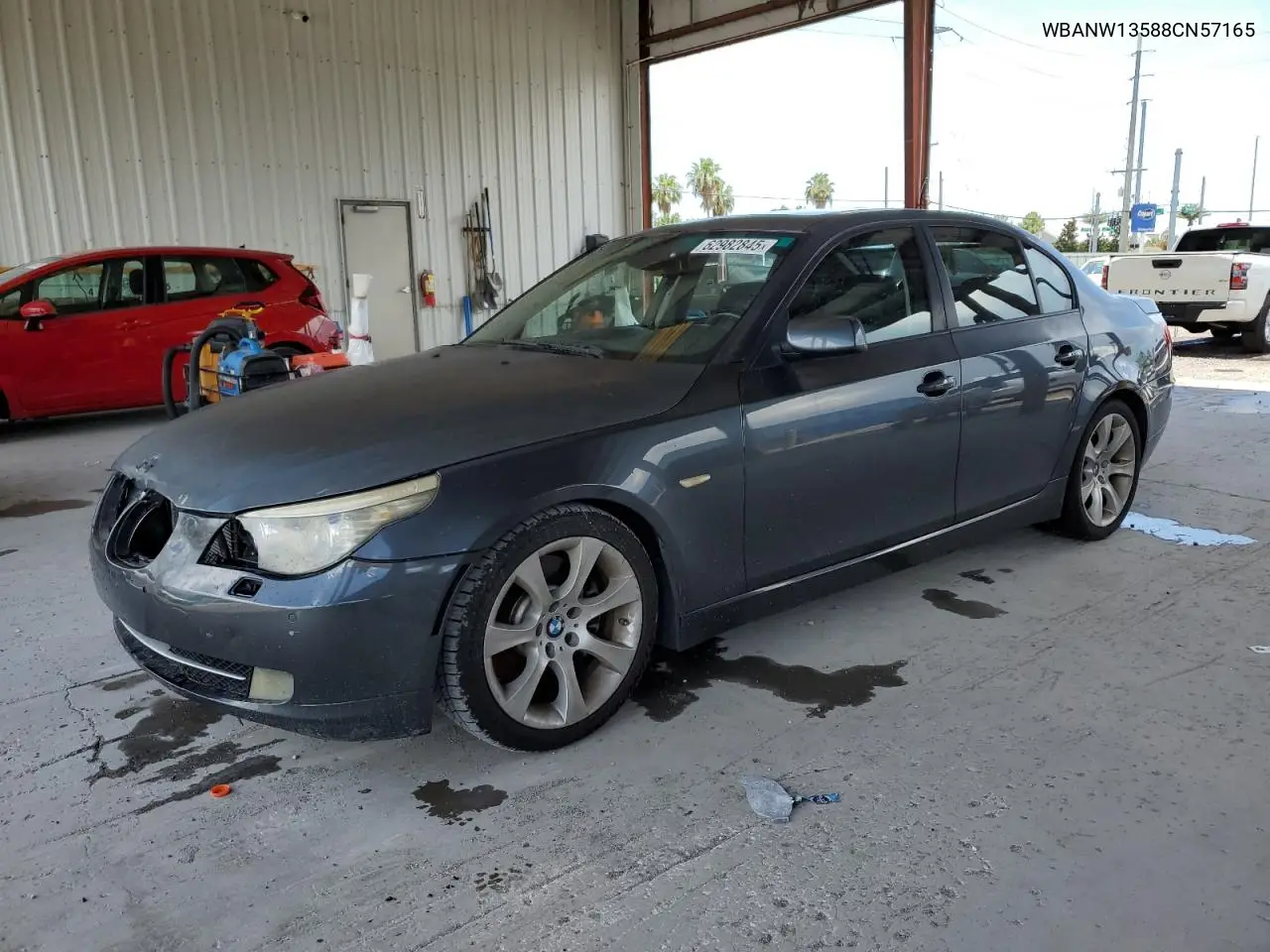 2008 BMW 535 I VIN: WBANW13588CN57165 Lot: 62982845
