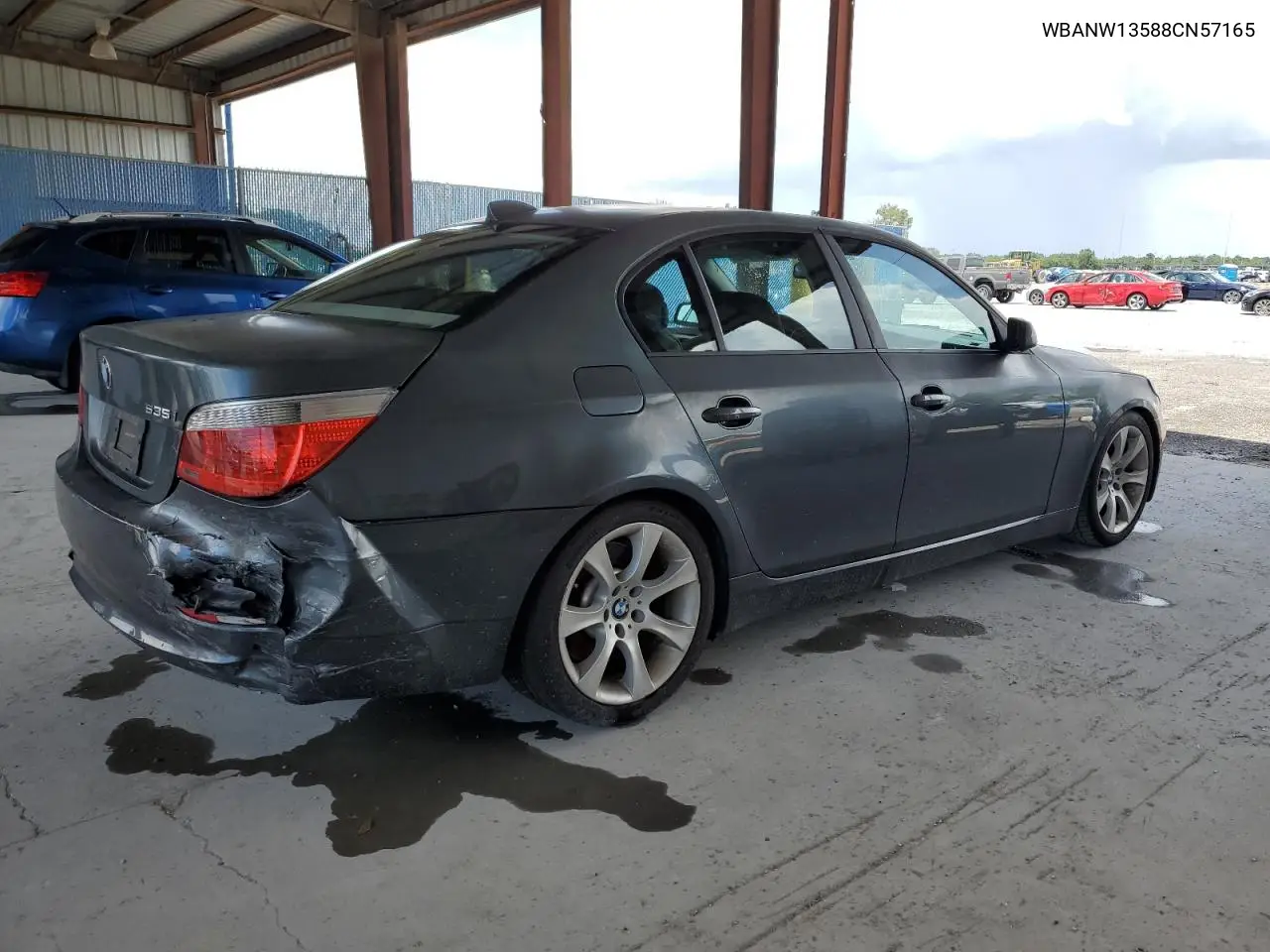 2008 BMW 535 I VIN: WBANW13588CN57165 Lot: 62982845