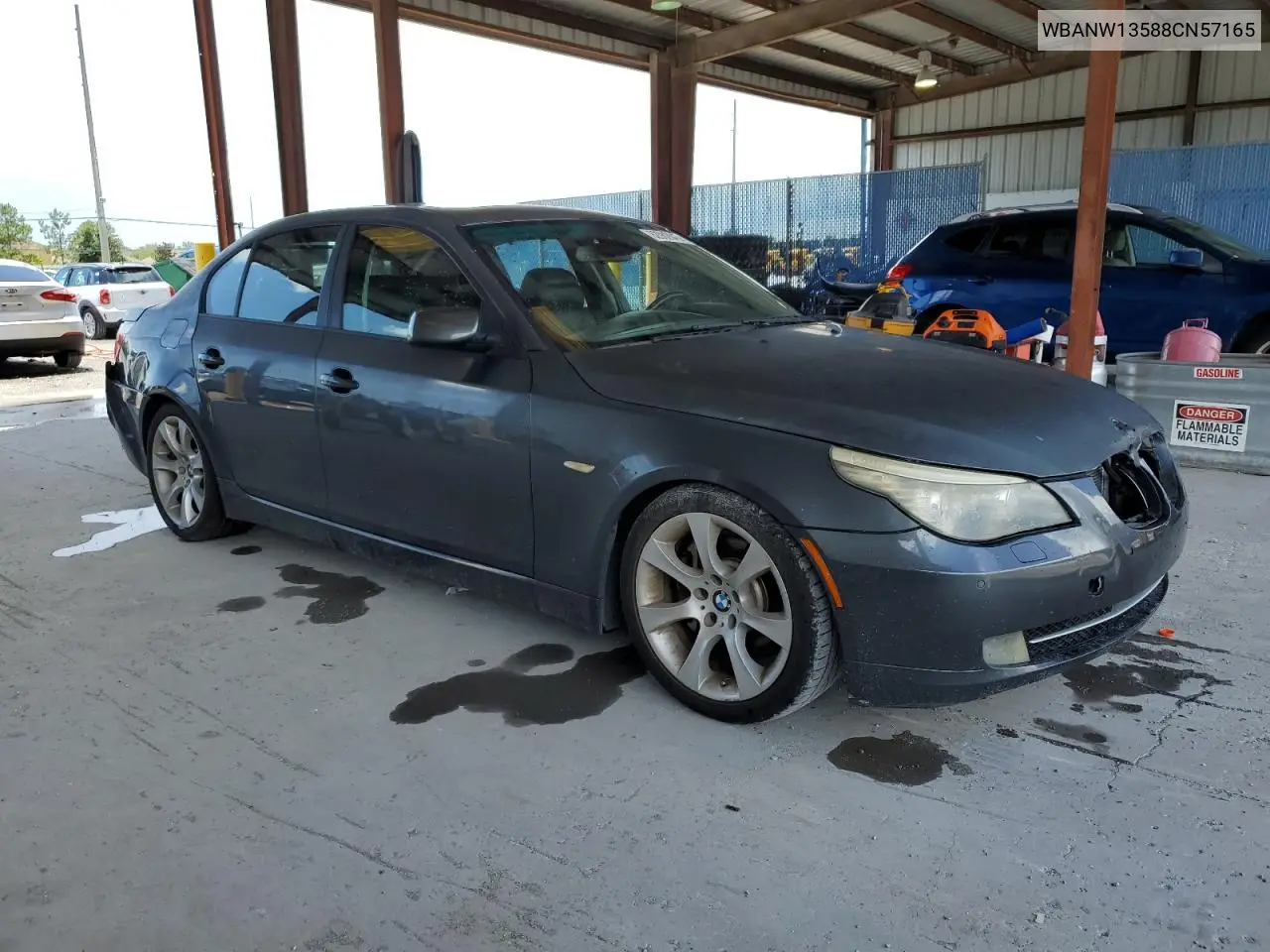 2008 BMW 535 I VIN: WBANW13588CN57165 Lot: 62982845