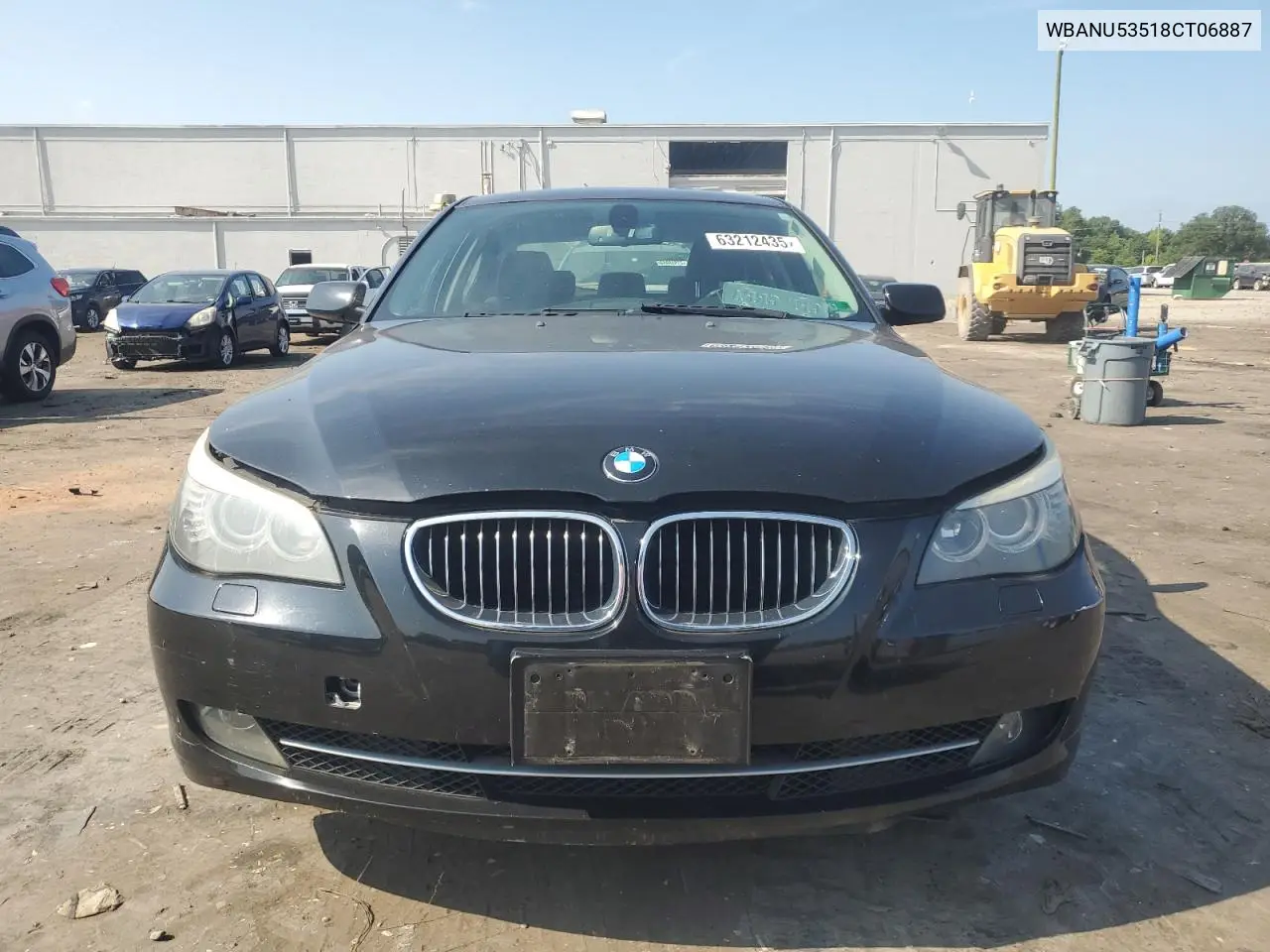 2008 BMW 528 I VIN: WBANU53518CT06887 Lot: 63212435