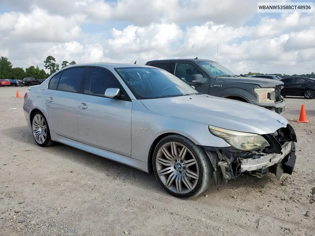 2008 BMW 550 I VIN: WBANW53588CT48936 Lot: 64603885