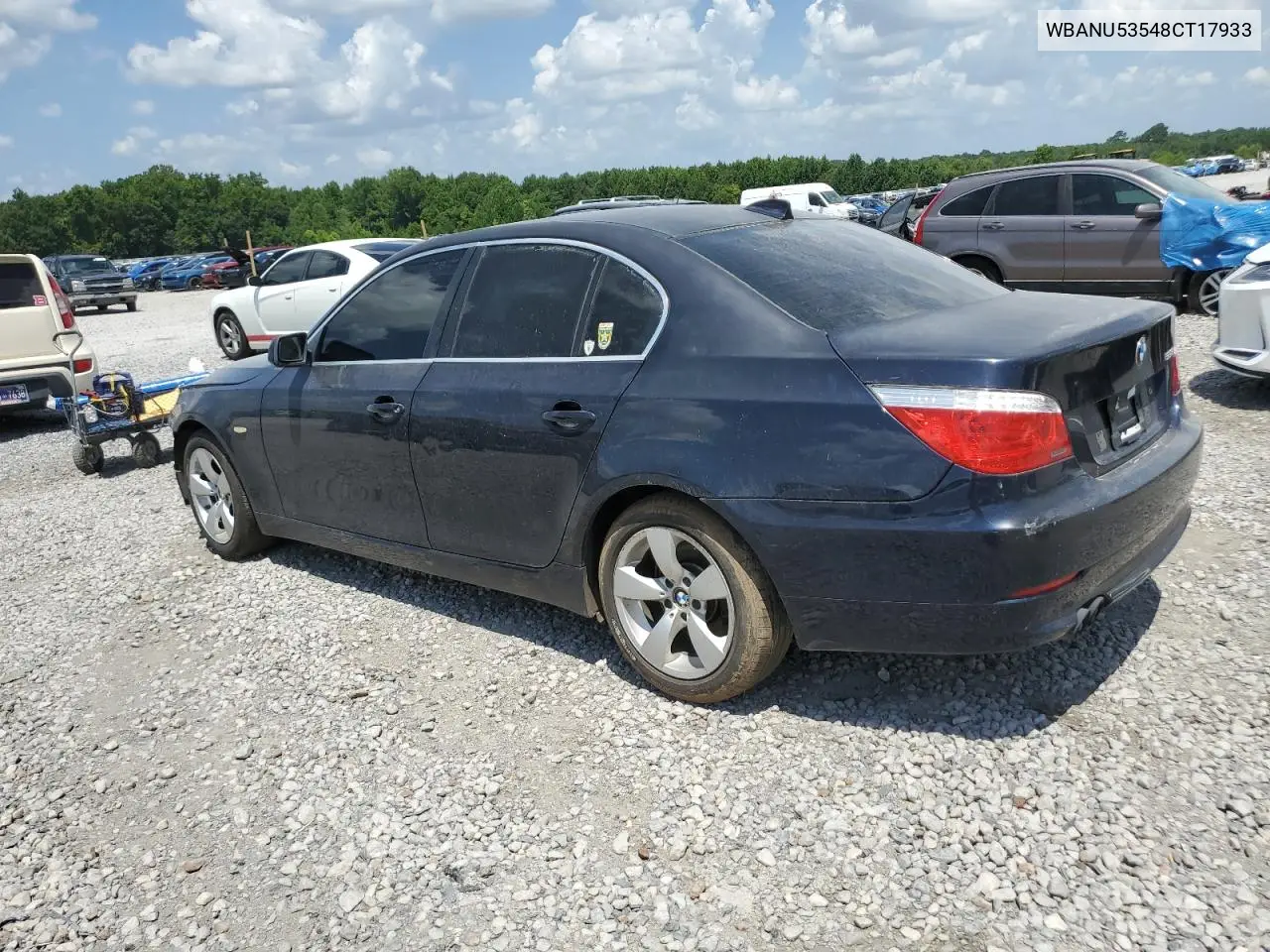 2008 BMW 528 I VIN: WBANU53548CT17933 Lot: 64761605