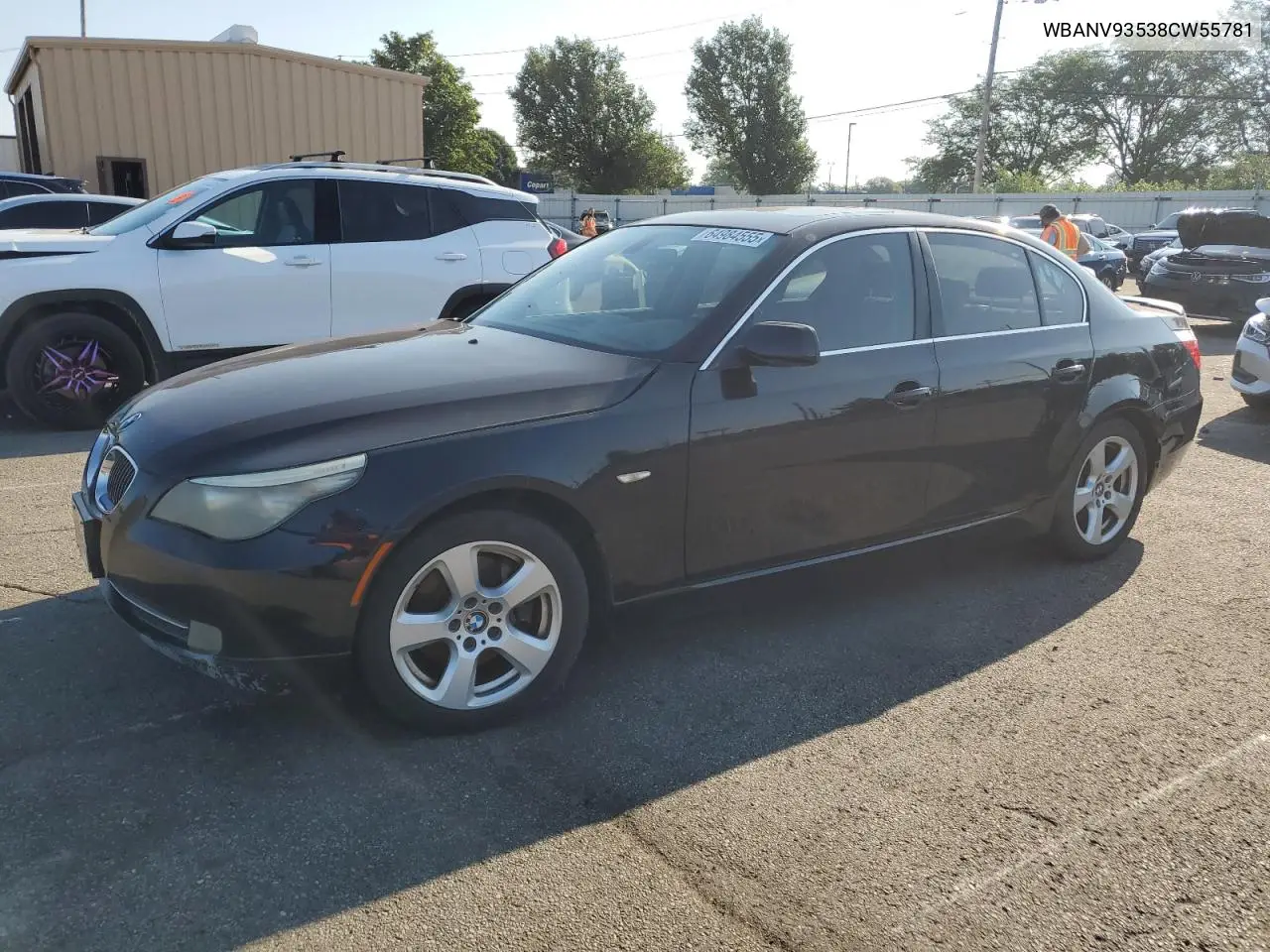 2008 BMW 535 Xi VIN: WBANV93538CW55781 Lot: 64984555