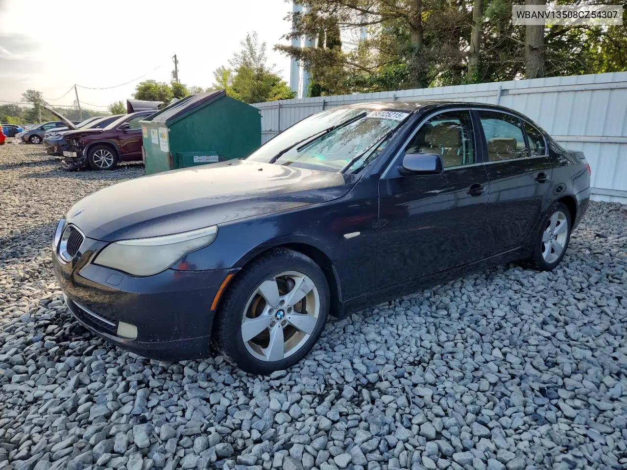 2008 BMW 528 Xi VIN: WBANV13508CZ54307 Lot: 65125215