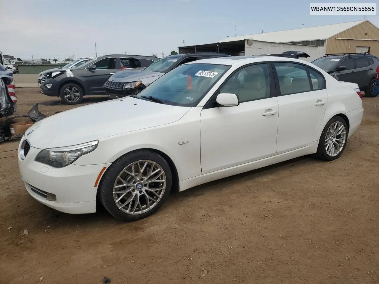 2008 BMW 535 I VIN: WBANW13568CN55656 Lot: 65173915
