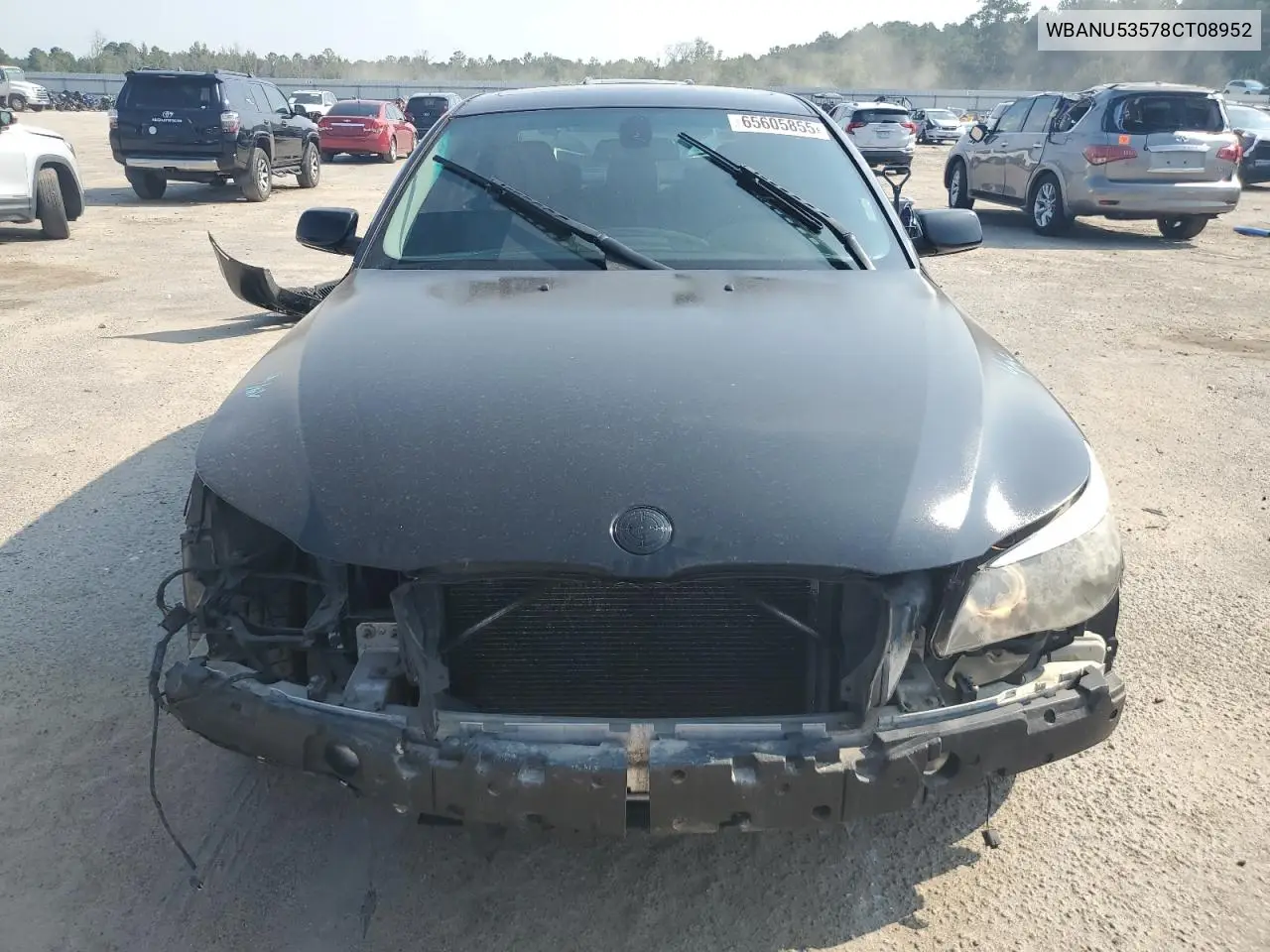 2008 BMW 528 I VIN: WBANU53578CT08952 Lot: 65605855