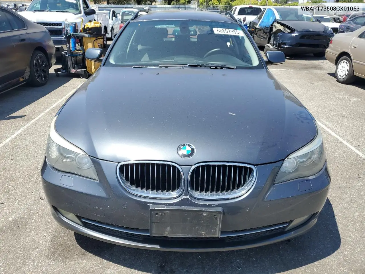 2008 BMW 535 Xi VIN: WBAPT73508CX01053 Lot: 65802955