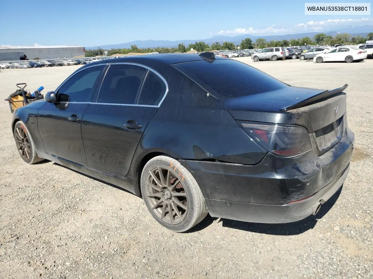 2008 BMW 528 I VIN: WBANU53538CT18801 Lot: 65853015