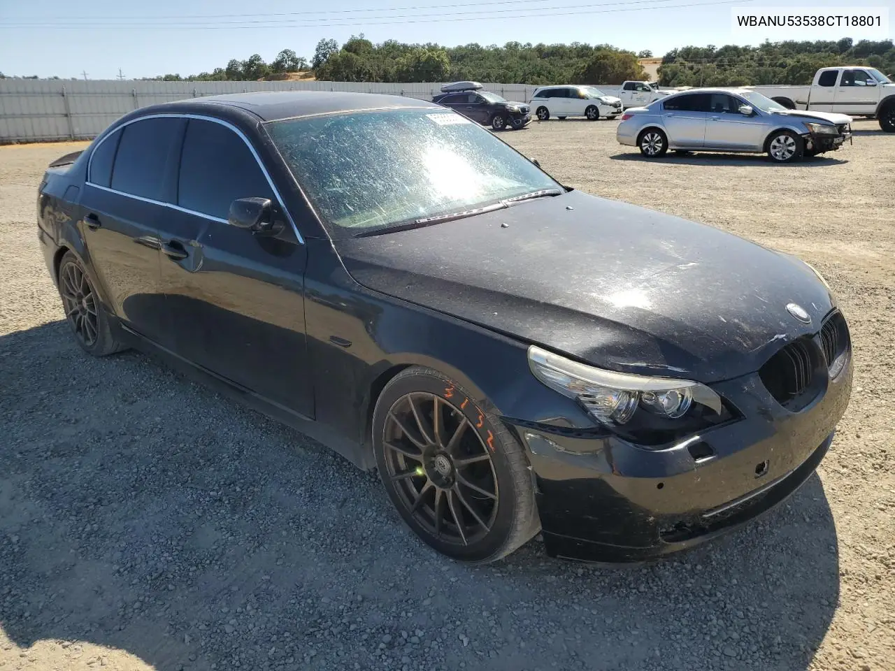 2008 BMW 528 I VIN: WBANU53538CT18801 Lot: 65853015