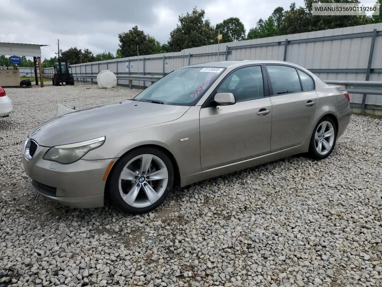 wbanu53569c119260 WBANU53569C119260 2009 BMW 528 I