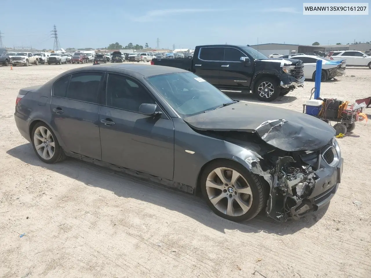 2009 BMW 535 I VIN: WBANW135X9C161207 Lot: 57052875